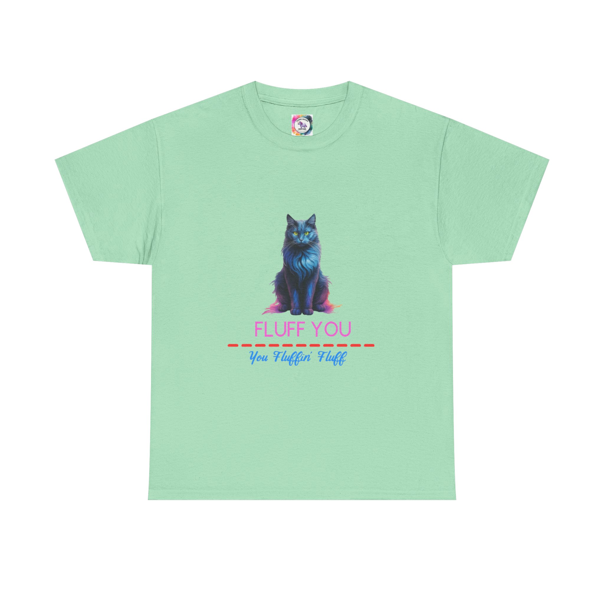 Funny Cat Lovers Tee, Gift for Cat Owners, Cute Humor Shirt, Fluff You Tee, Pet Lover Apparel, Casual Cotton T-Shirt - Image 17