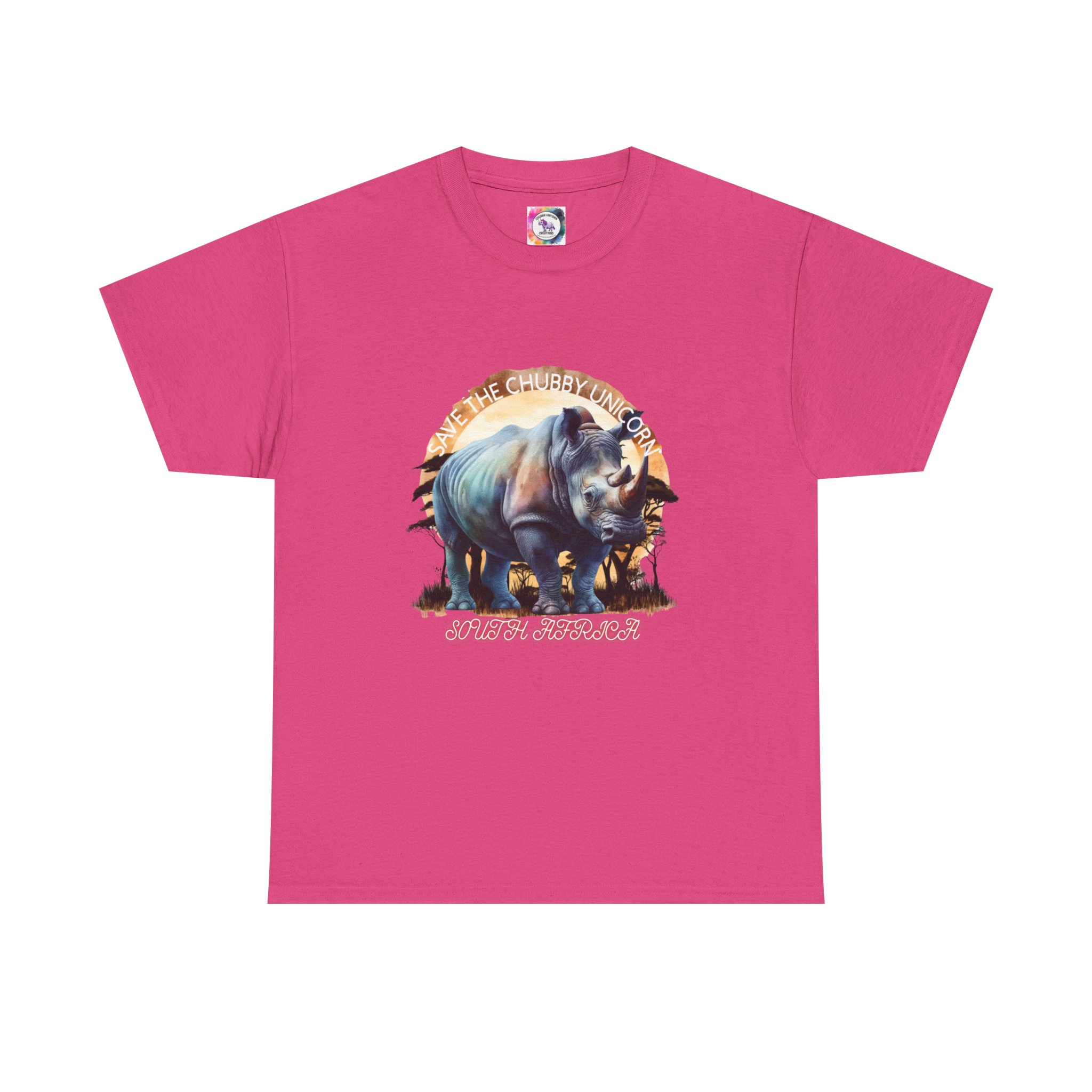 Vintage Rhino Graphic Tee | Comfortable Unisex Heavy Cotton Shirt | Animal Lover Gift | Eco-Friendly Fashion | Nature-Inspired Apparel - Image 41