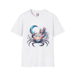 Cancer Zodiac T-Shirt — "I’m a Cancer Woman" Astrological Crab Tee