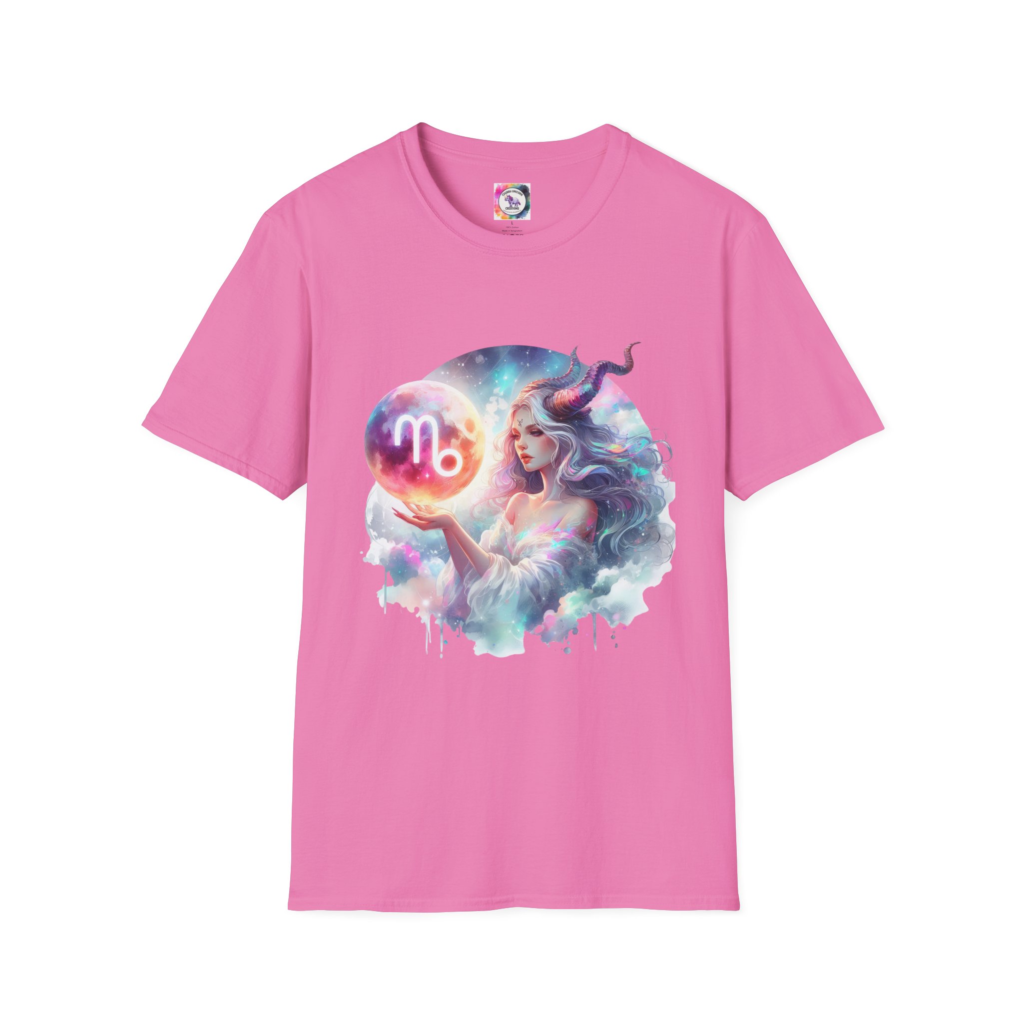 Capricorn Zodiac T-Shirt — Mystical Capricorn Woman Astrology Tee (I’m a Capricorn Woman: My Heart on My Sleeve) - Image 41