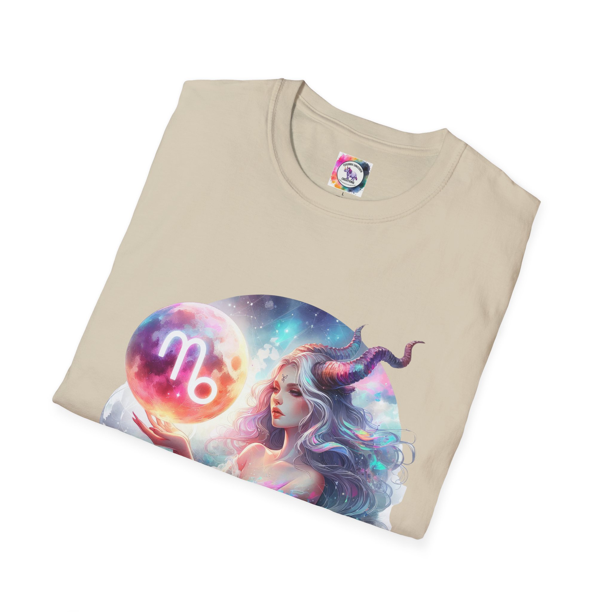 Capricorn Zodiac T-Shirt — Mystical Capricorn Woman Astrology Tee (I’m a Capricorn Woman: My Heart on My Sleeve) - Image 16