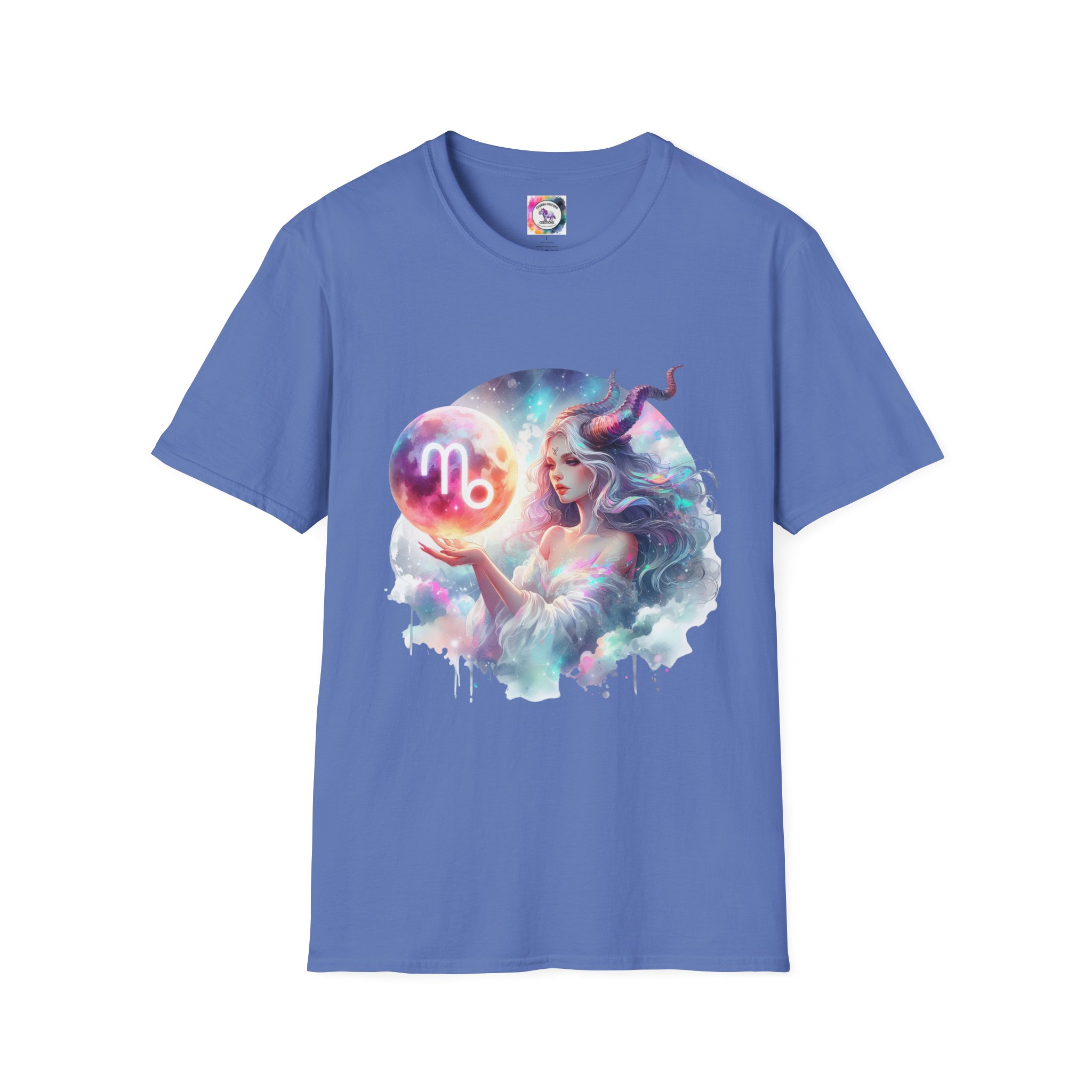 Capricorn Zodiac T-Shirt — Mystical Capricorn Woman Astrology Tee (I’m a Capricorn Woman: My Heart on My Sleeve) - Image 37