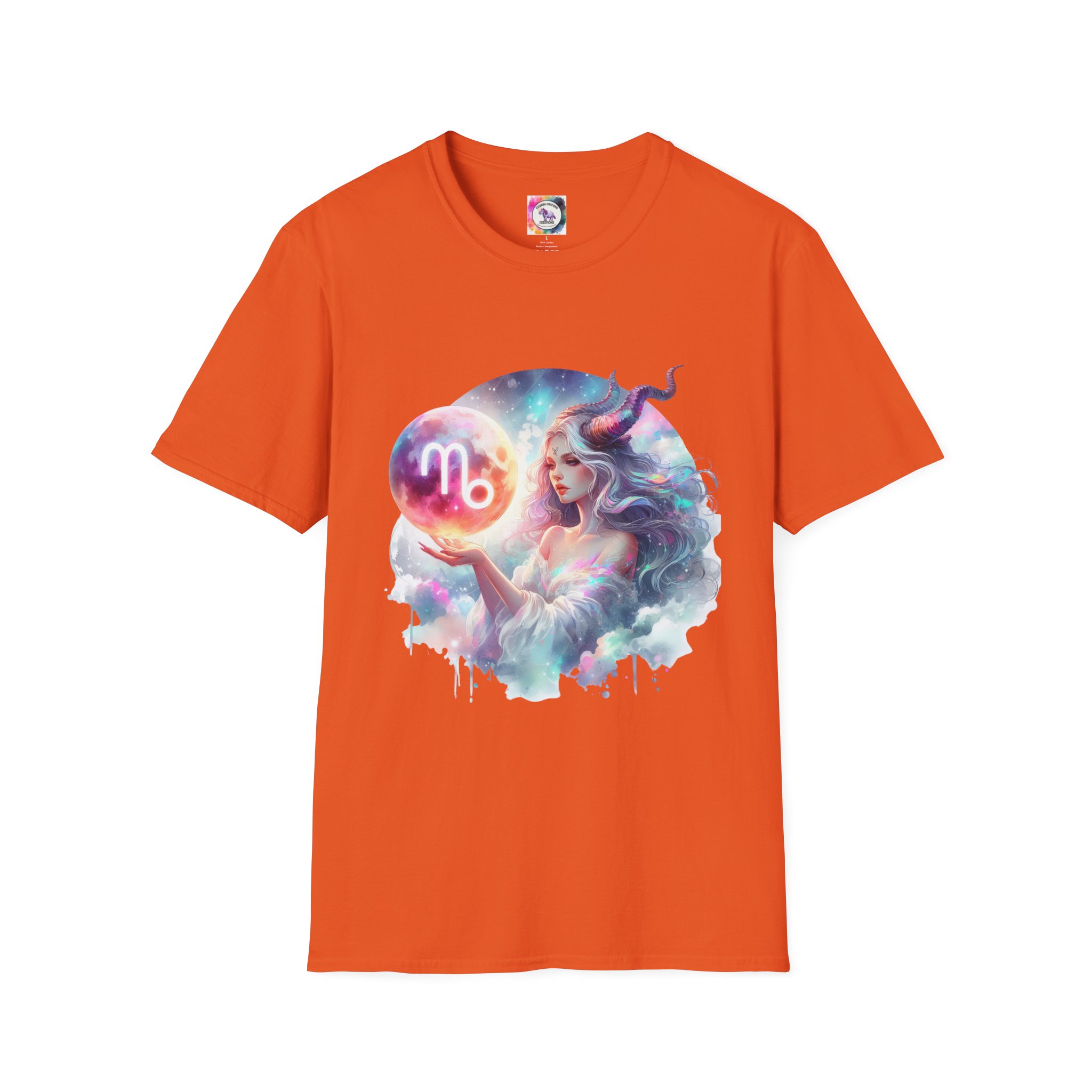 Capricorn Zodiac T-Shirt — Mystical Capricorn Woman Astrology Tee (I’m a Capricorn Woman: My Heart on My Sleeve) - Image 25