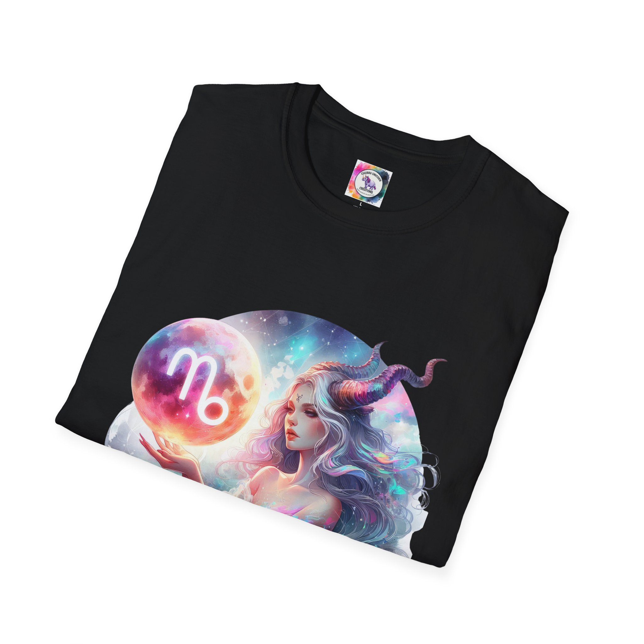 Capricorn Zodiac T-Shirt — Mystical Capricorn Woman Astrology Tee (I’m a Capricorn Woman: My Heart on My Sleeve) - Image 12