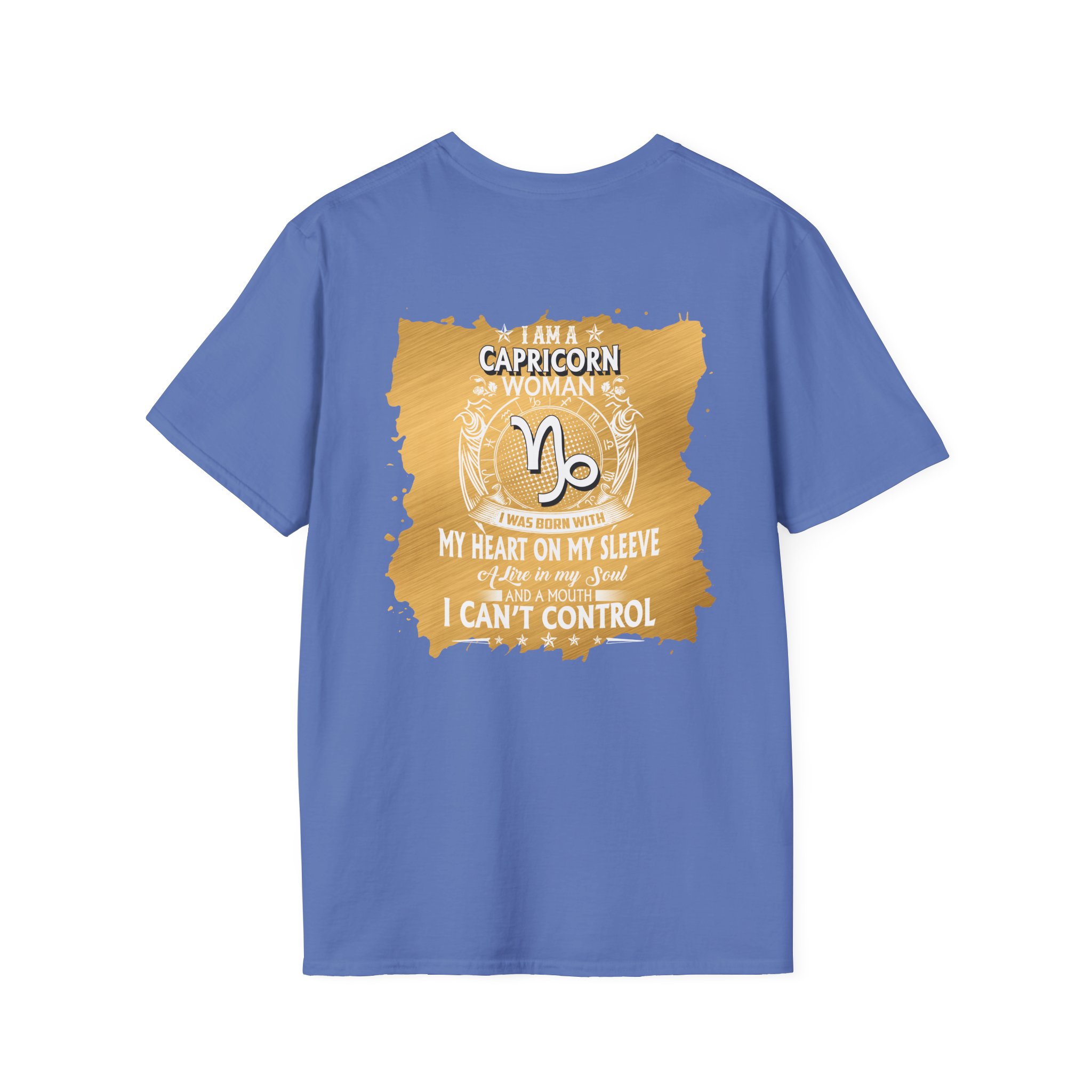 Capricorn Zodiac T-Shirt — Mystical Capricorn Woman Astrology Tee (I’m a Capricorn Woman: My Heart on My Sleeve) - Image 38