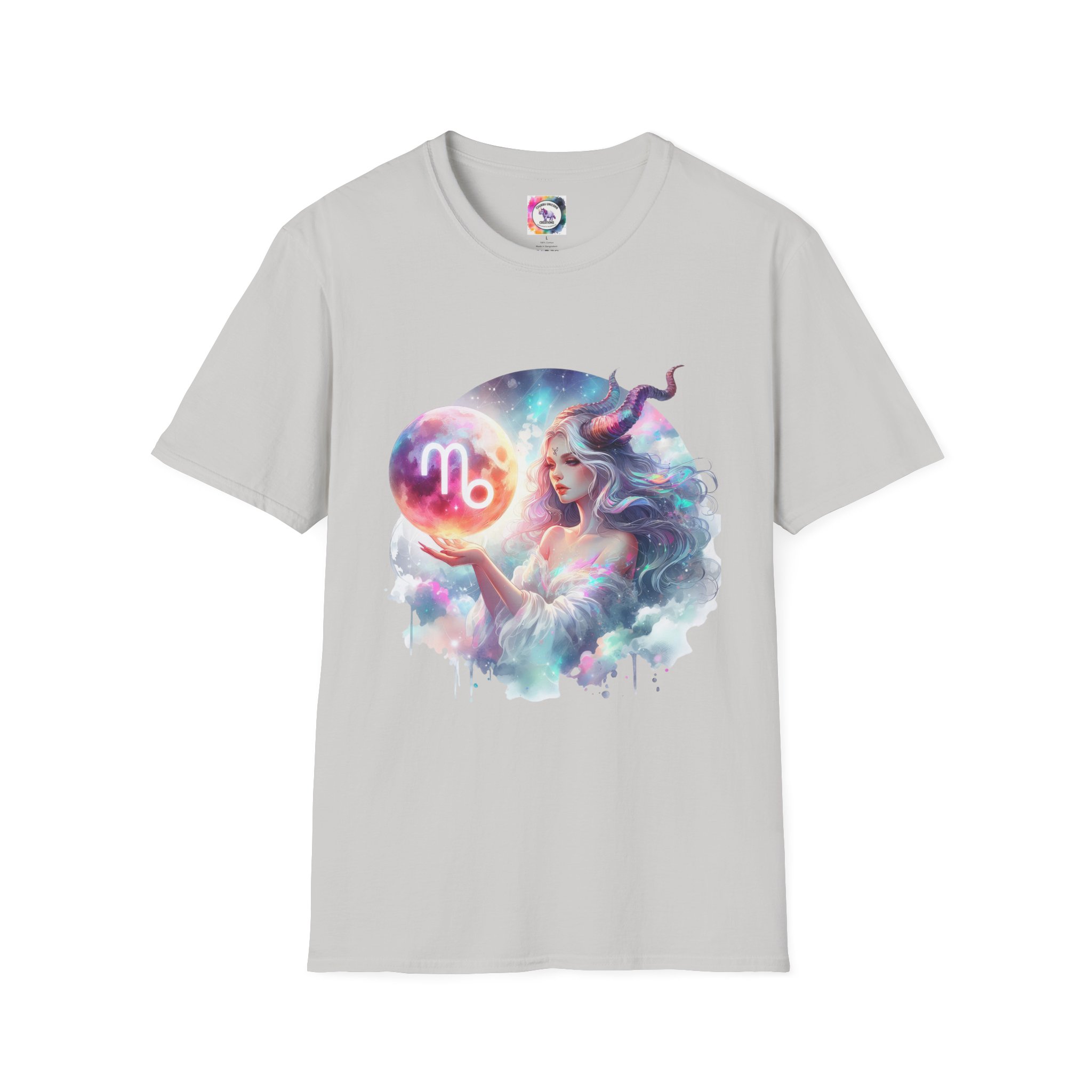 Capricorn Zodiac T-Shirt — Mystical Capricorn Woman Astrology Tee (I’m a Capricorn Woman: My Heart on My Sleeve) - Image 17