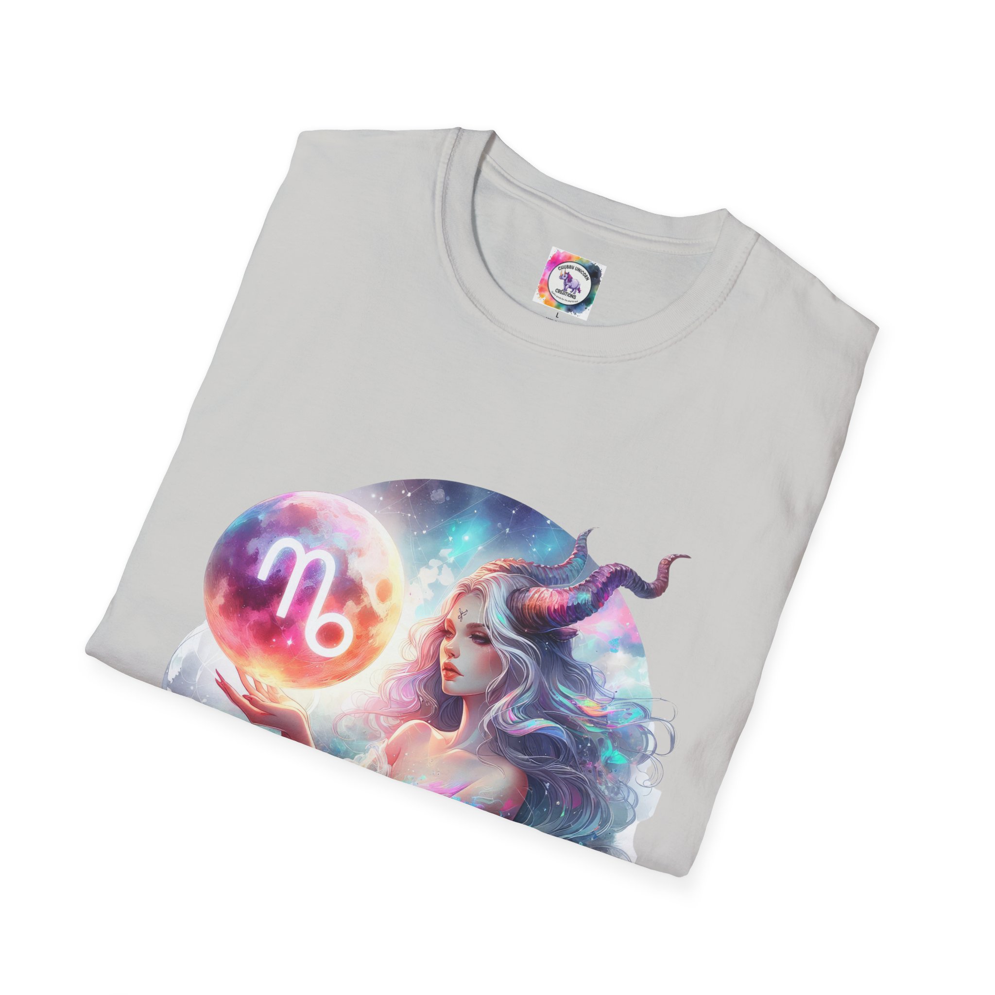 Capricorn Zodiac T-Shirt — Mystical Capricorn Woman Astrology Tee (I’m a Capricorn Woman: My Heart on My Sleeve) - Image 20