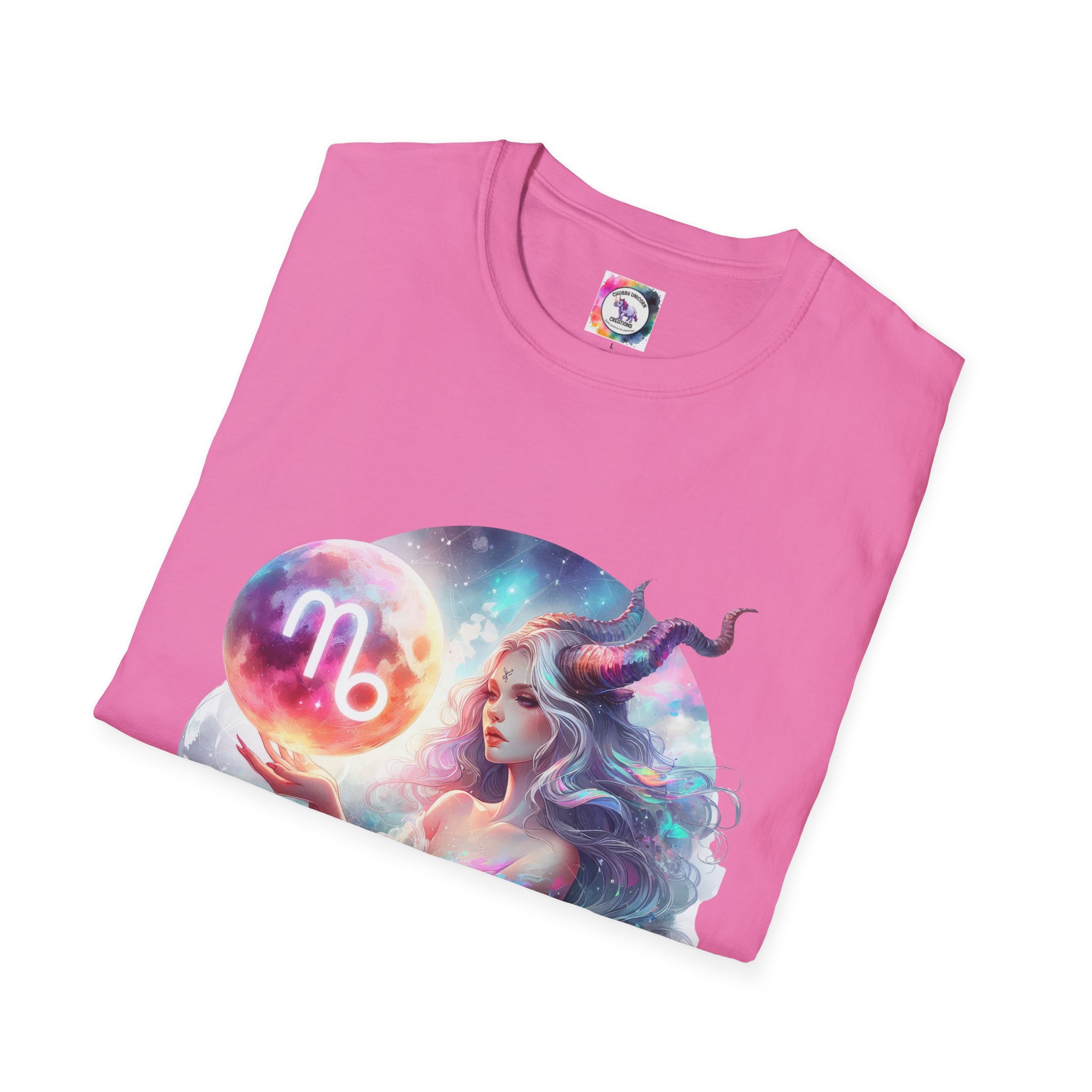 Capricorn Zodiac T-Shirt — Mystical Capricorn Woman Astrology Tee (I’m a Capricorn Woman: My Heart on My Sleeve) - Image 44
