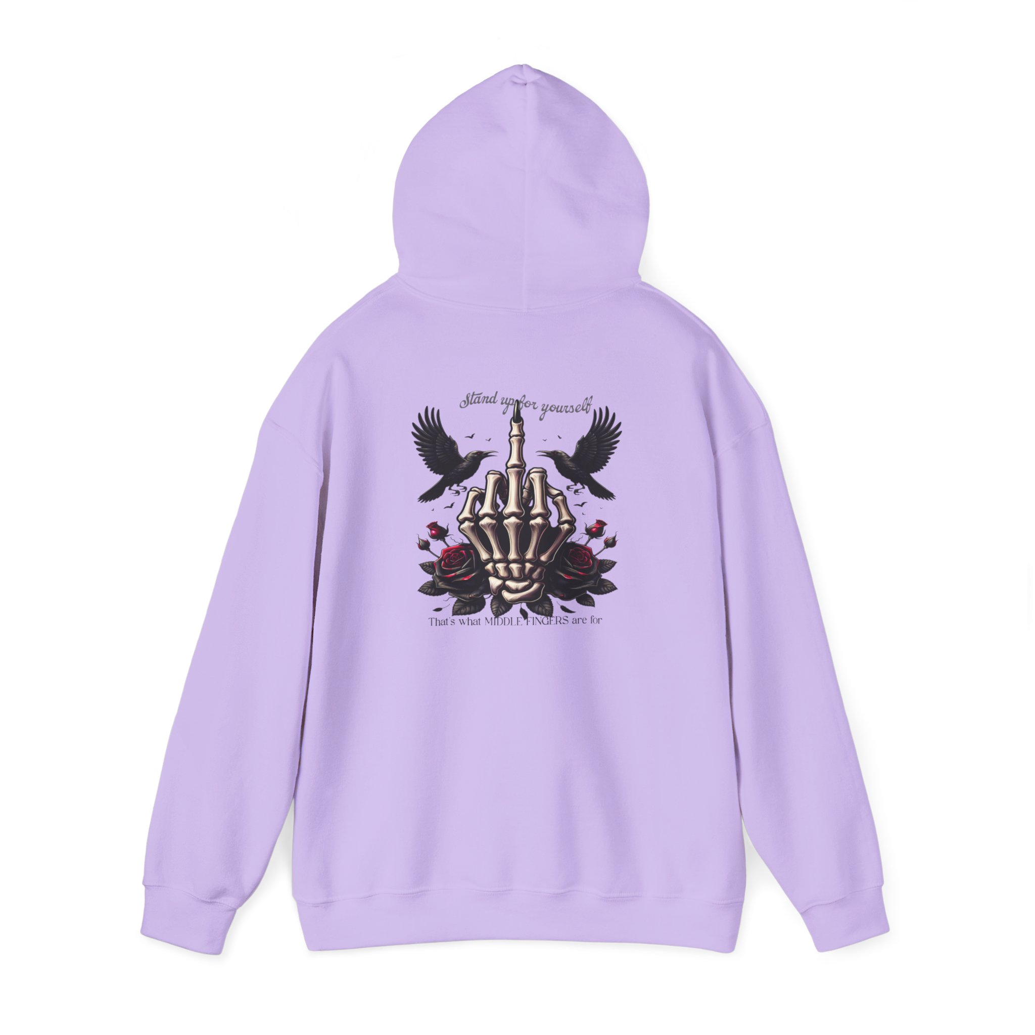 Gothic Skeleton Hoodie, Unisex Heavy Blend™ Sweatshirt for Halloween, Casual Wear, Gothic Fashion, Unique Gift, Streetwear - Image 17