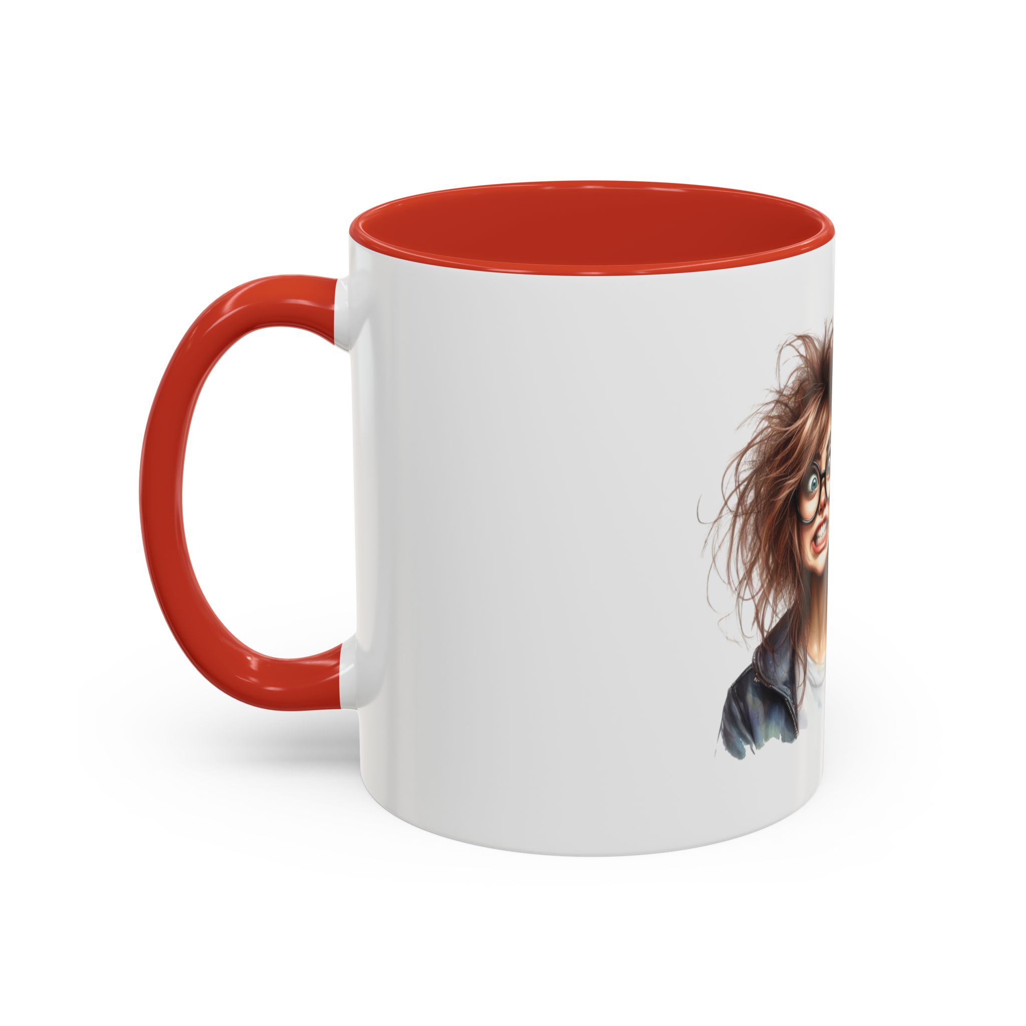 Funny Stressed Girl Accent Coffee Mug — Quirky Office Gift for Coffee Lovers - Image 15
