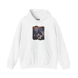 Cosmic Bat Unisex Hoodie - Cozy, Warm Pullover, Perfect for Fall, Halloween, Gifts for Bat Lovers, Casual Wear