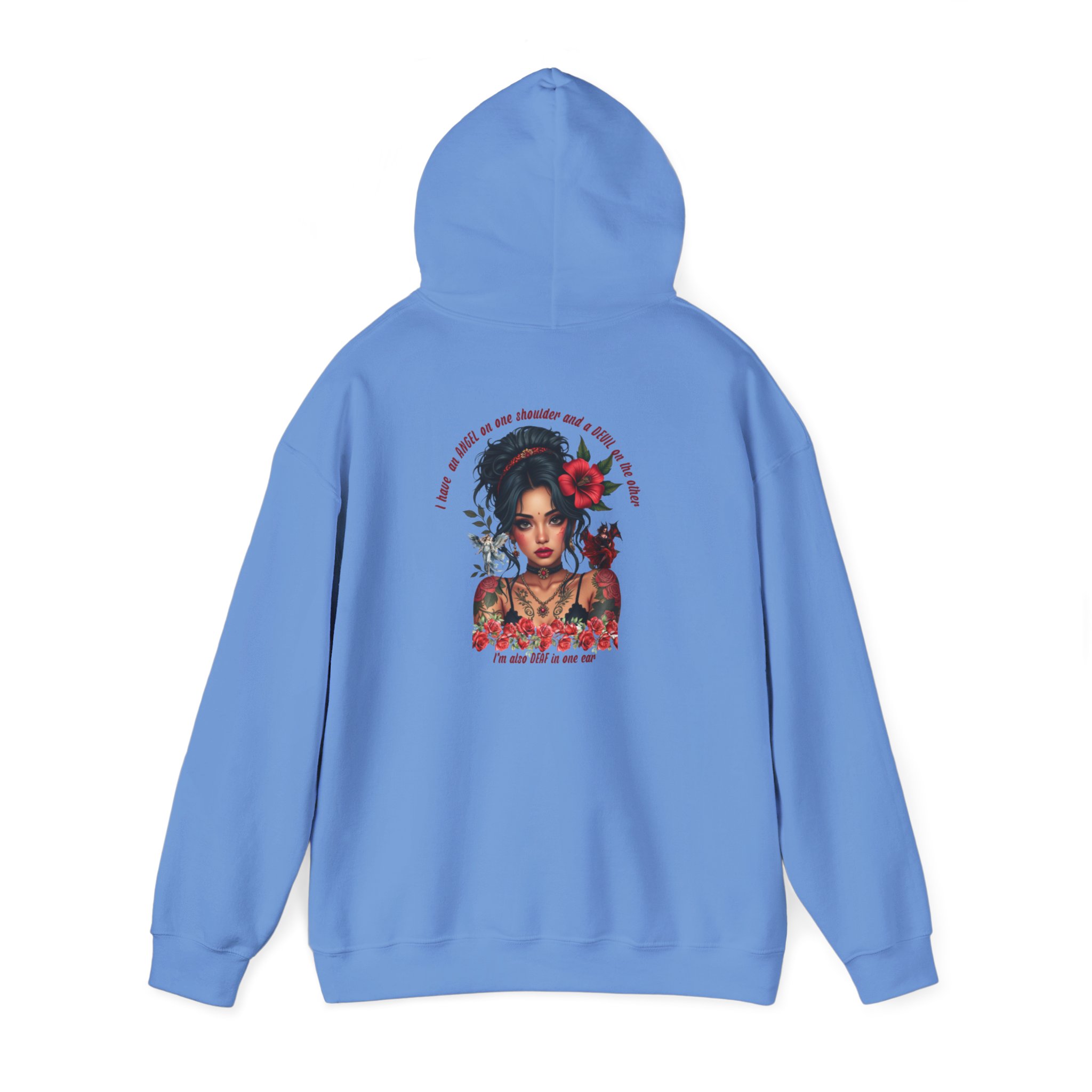 Bohemian Tattoo-Inspired Hoodie, Cozy Sweatshirt for Art Lovers, Casual Fall Outfit, Perfect Gift for Her, Unique Streetwear - Image 33