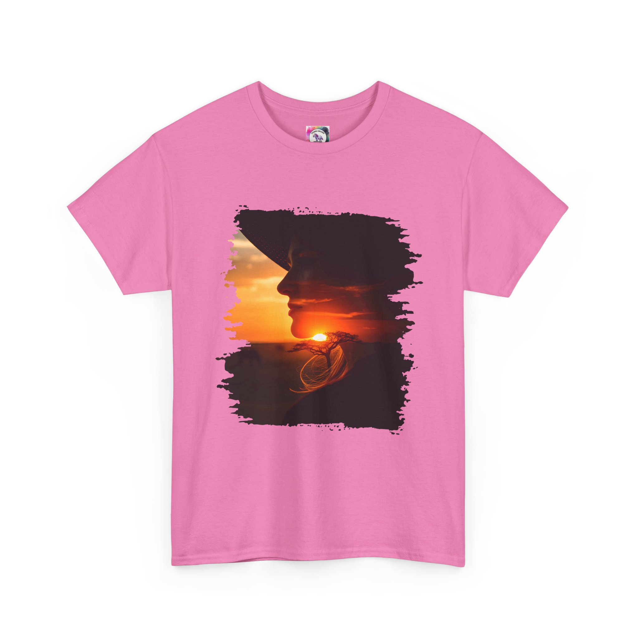 Sunset Savannah Silhouette T-Shirt - Image 43