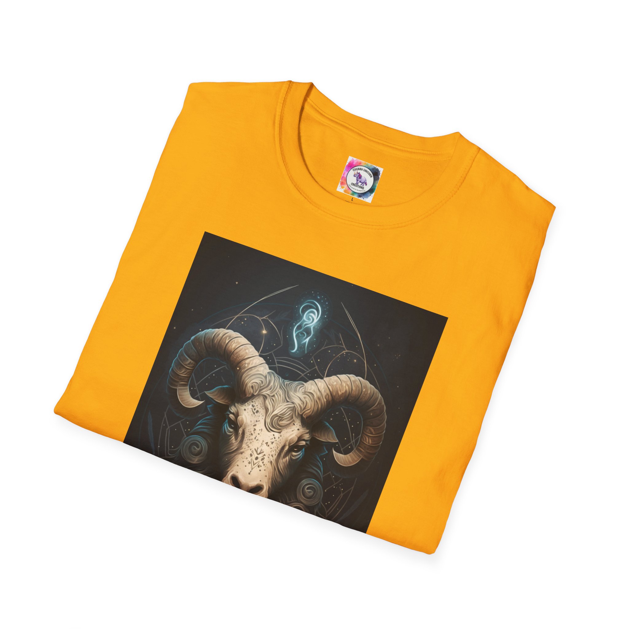 Aries Ram Graphic T-Shirt — Zodiac Sign Tee for Aries Fans - Image 25