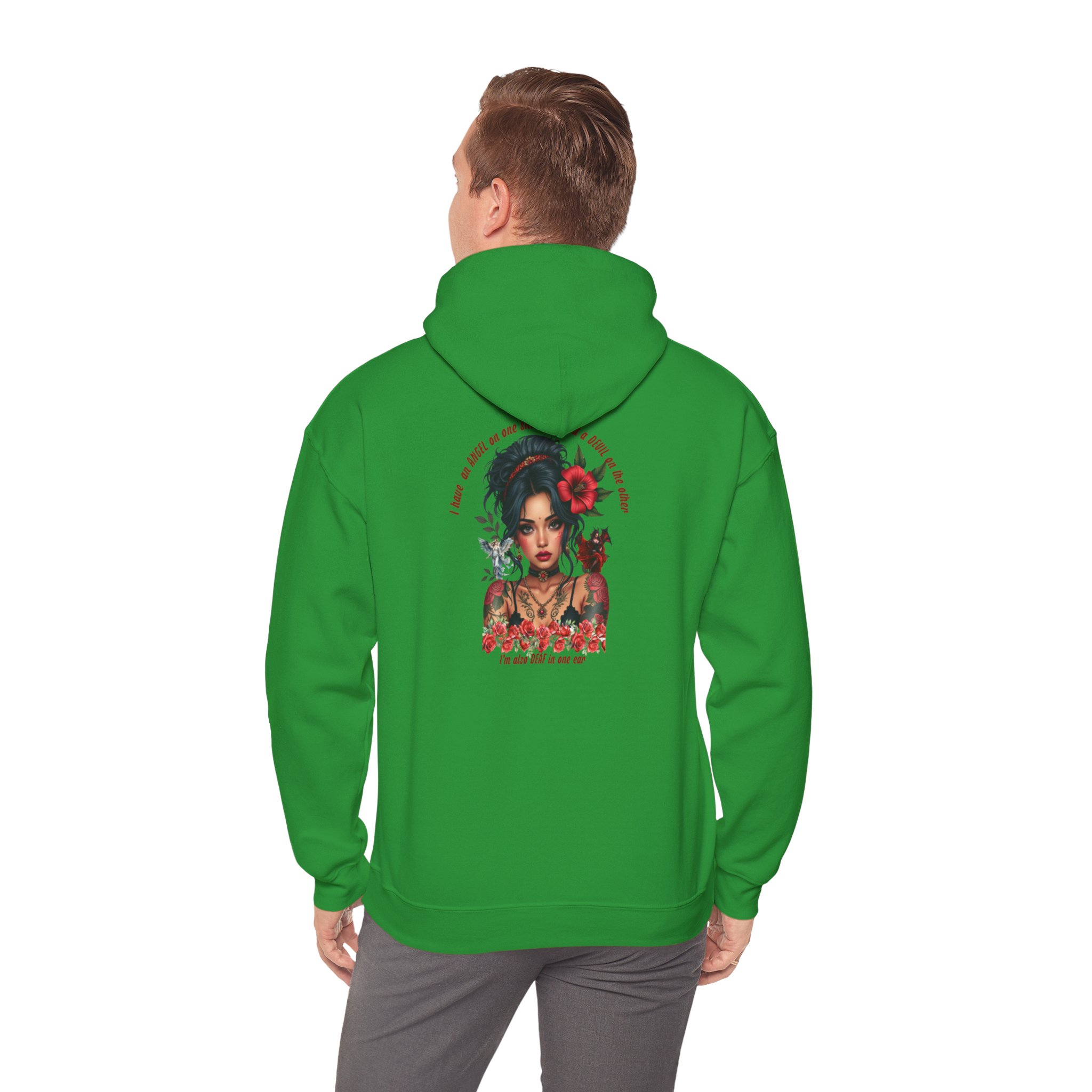 Bohemian Tattoo-Inspired Hoodie, Cozy Sweatshirt for Art Lovers, Casual Fall Outfit, Perfect Gift for Her, Unique Streetwear - Image 30