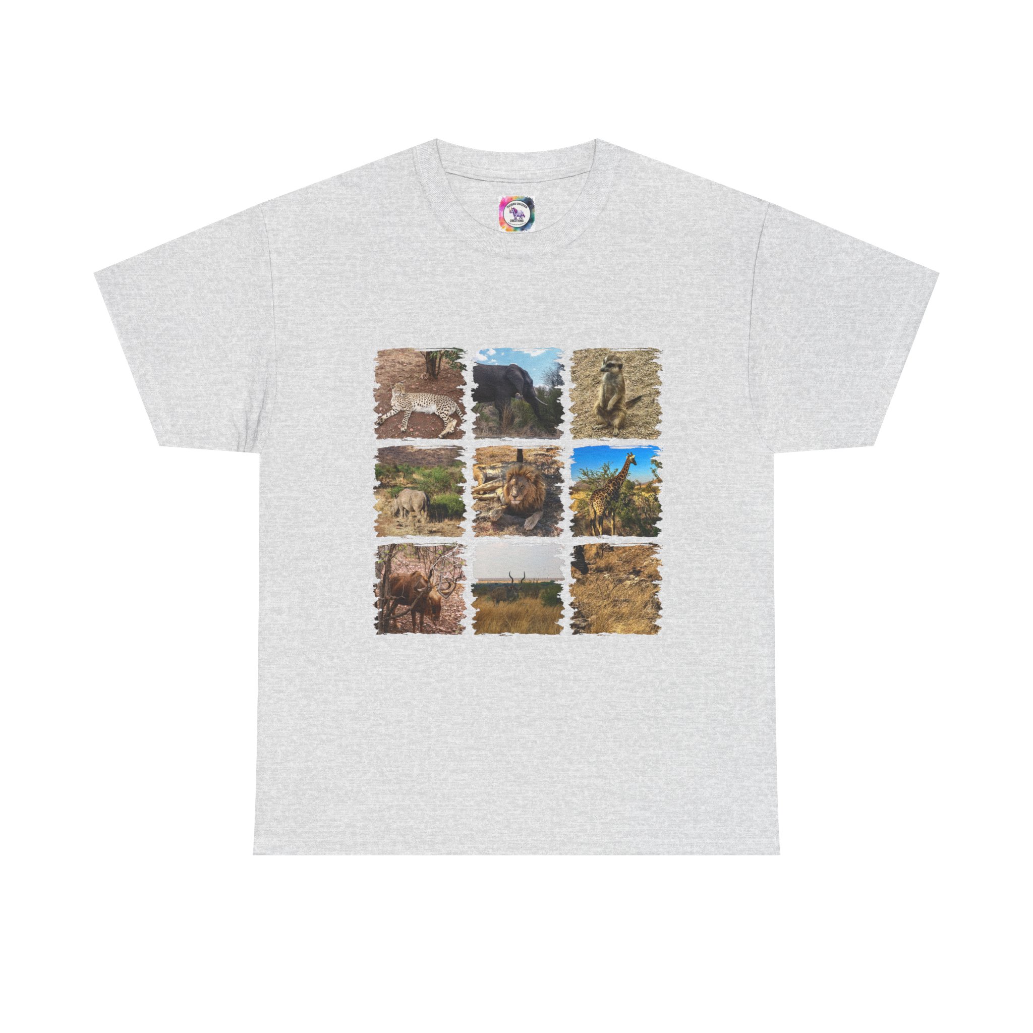 Nature Photo Grid T-Shirt — Scenic Landscape Collage Tee for Outdoor Lovers - Image 5