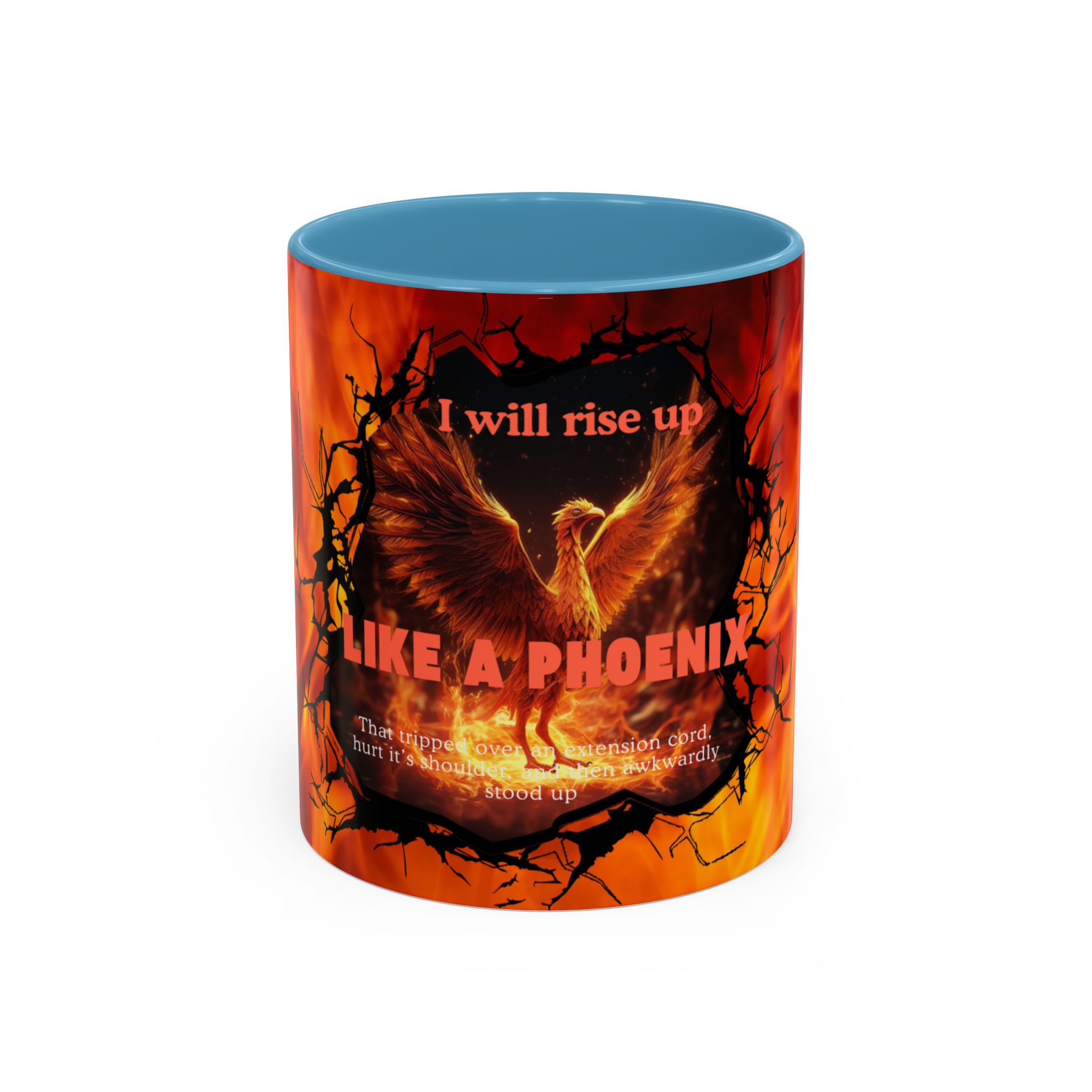 Phoenix Rising Coffee Mug - Motivational Gift for Home, Office, Inspirational Decor, Fire Element, Empowerment Quotes - Image 34