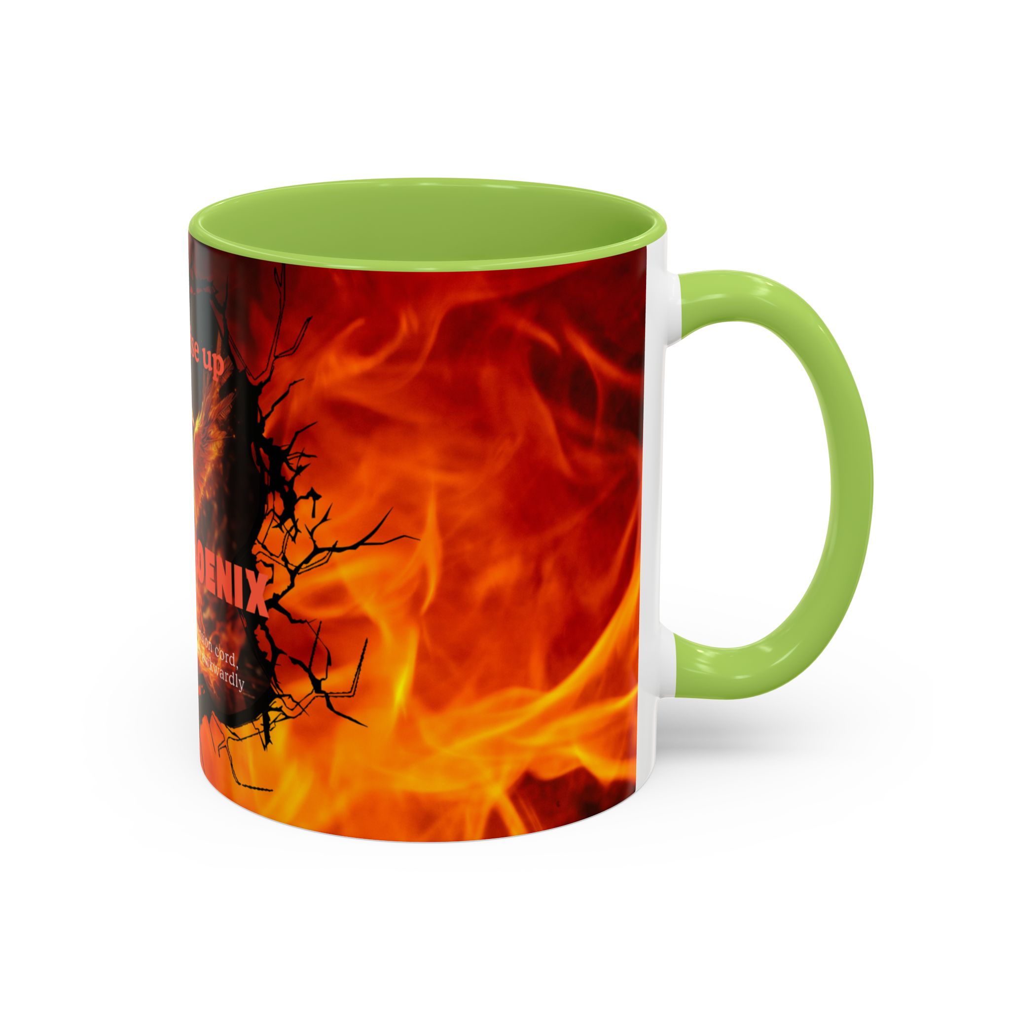 Phoenix Rising Coffee Mug - Motivational Gift for Home, Office, Inspirational Decor, Fire Element, Empowerment Quotes - Image 51
