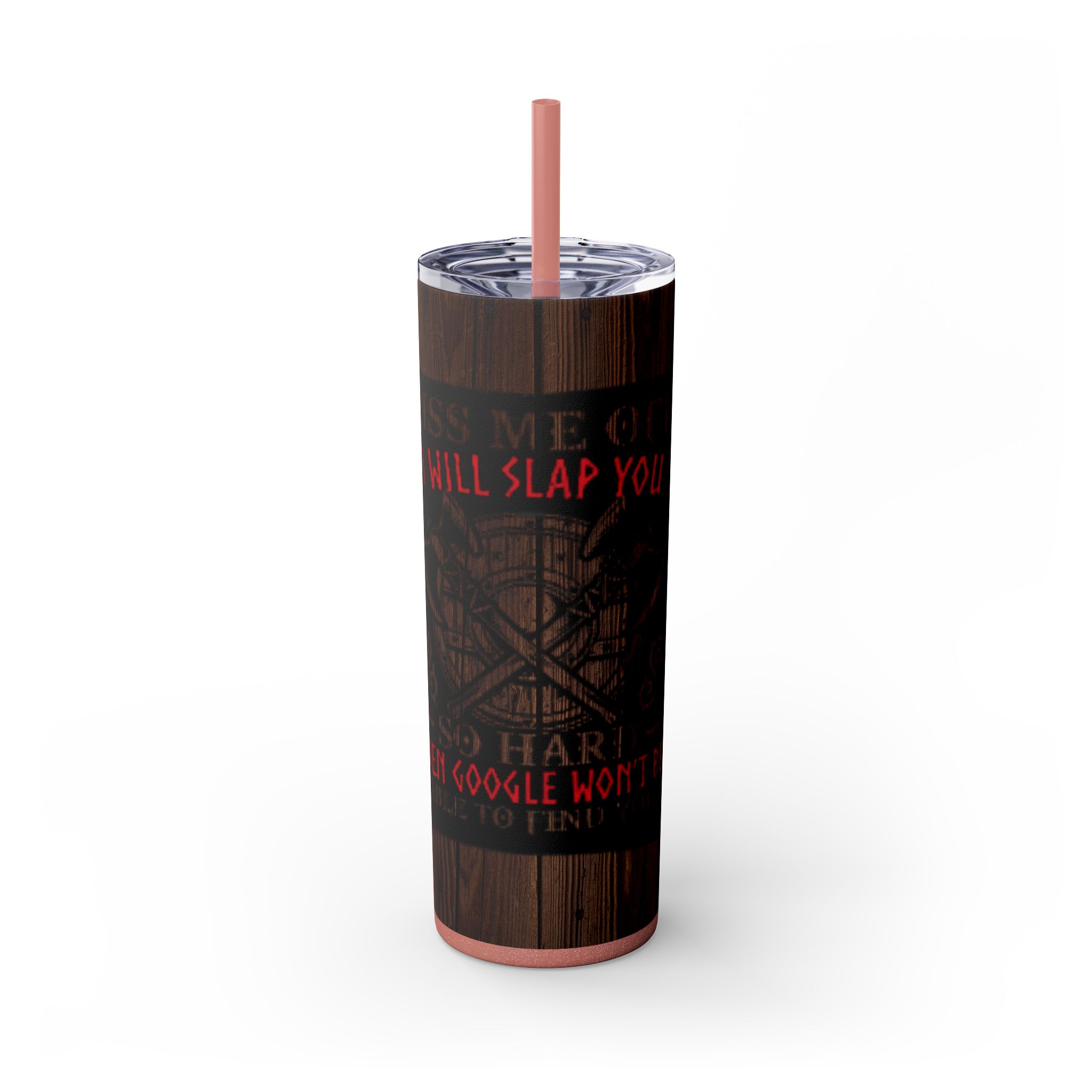 Funny Skinny Tumbler, 20oz | Quirky Drinkware for Coffee Lovers, Gifts for Friends, Funny Kitchen Accessories, Humor for Home - Image 8