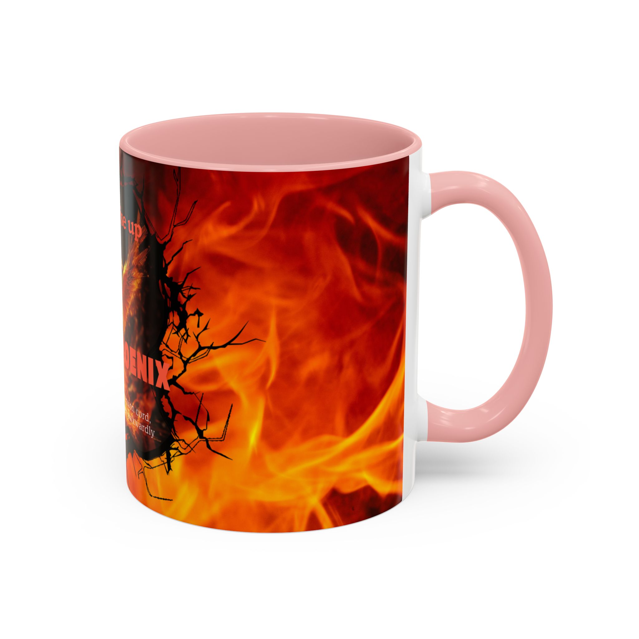 Phoenix Rising Coffee Mug - Motivational Gift for Home, Office, Inspirational Decor, Fire Element, Empowerment Quotes - Image 11