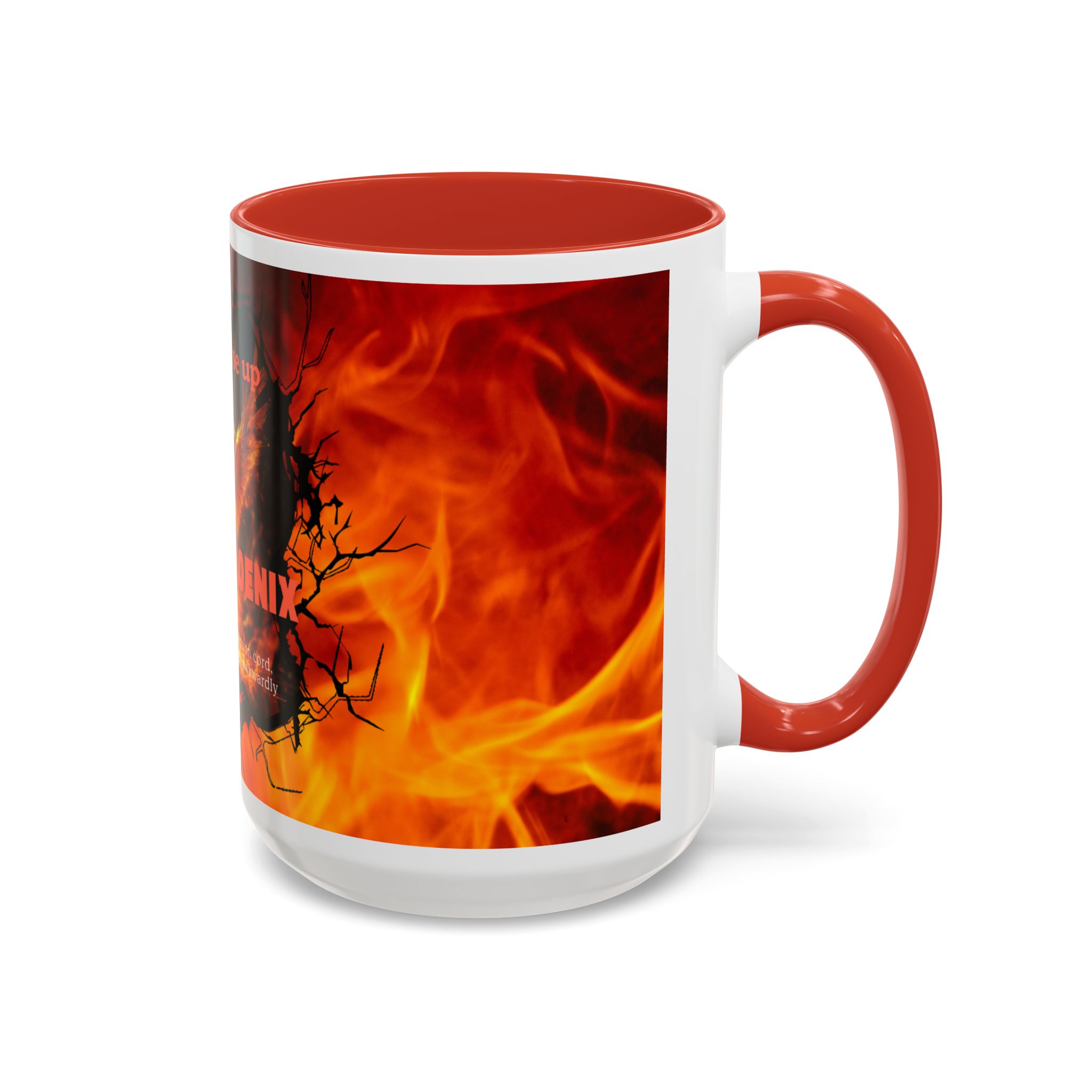 Phoenix Rising Coffee Mug - Motivational Gift for Home, Office, Inspirational Decor, Fire Element, Empowerment Quotes - Image 31
