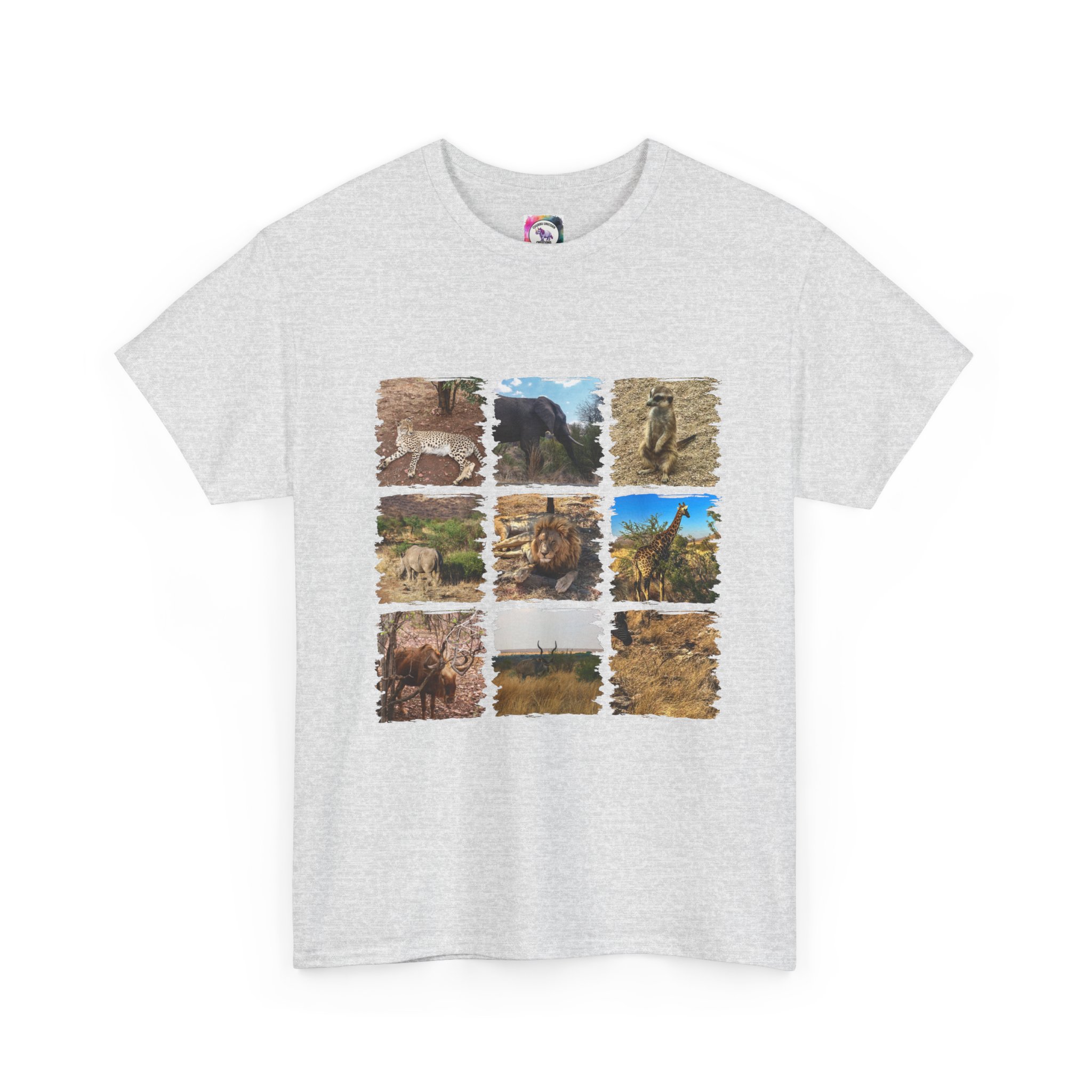 Nature Photo Grid T-Shirt — Scenic Landscape Collage Tee for Outdoor Lovers - Image 7