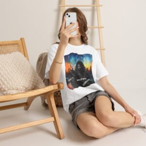 Wild and Fearless Unisex Heavy Cotton Tee, Inspirational T-Shirt, Unisex Graphic Tee, Nature Lover Apparel, Gift for Adventurers