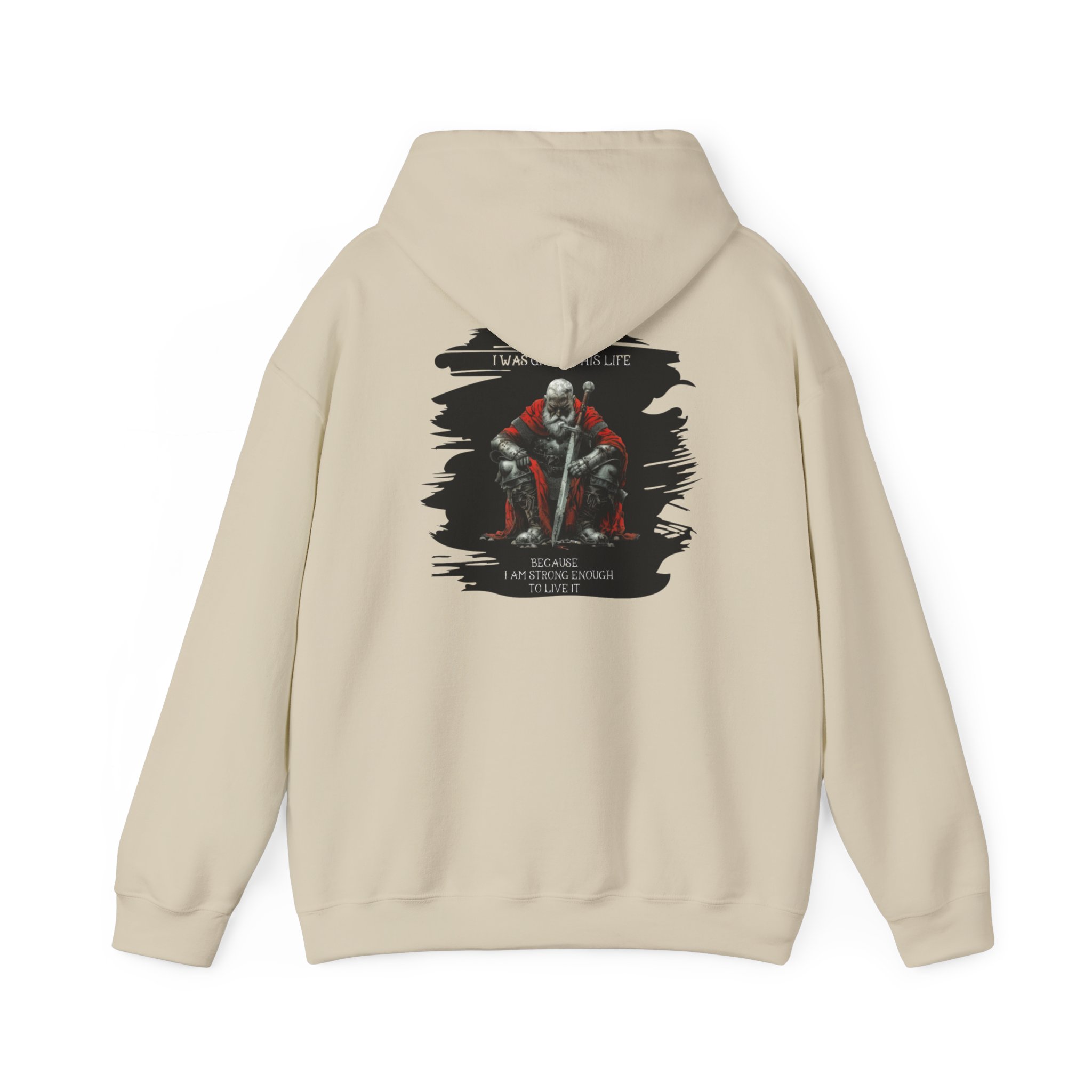 Edgy Graphic Hoodie - Unisex Sweatshirt for Casual Wear, Gifts, Cozy Outfits, Streetwear, Hip Hop Style - Image 3