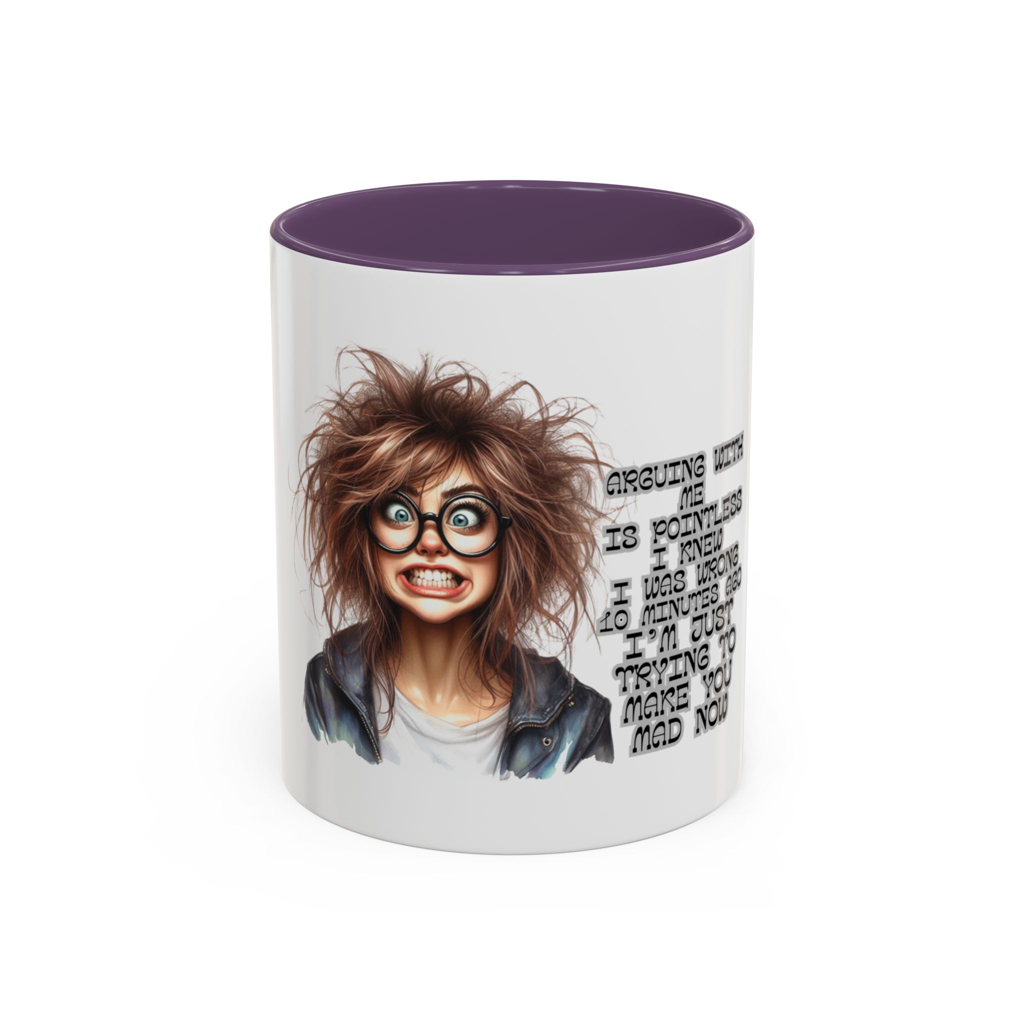 Funny Stressed Girl Accent Coffee Mug — Quirky Office Gift for Coffee Lovers - Image 61