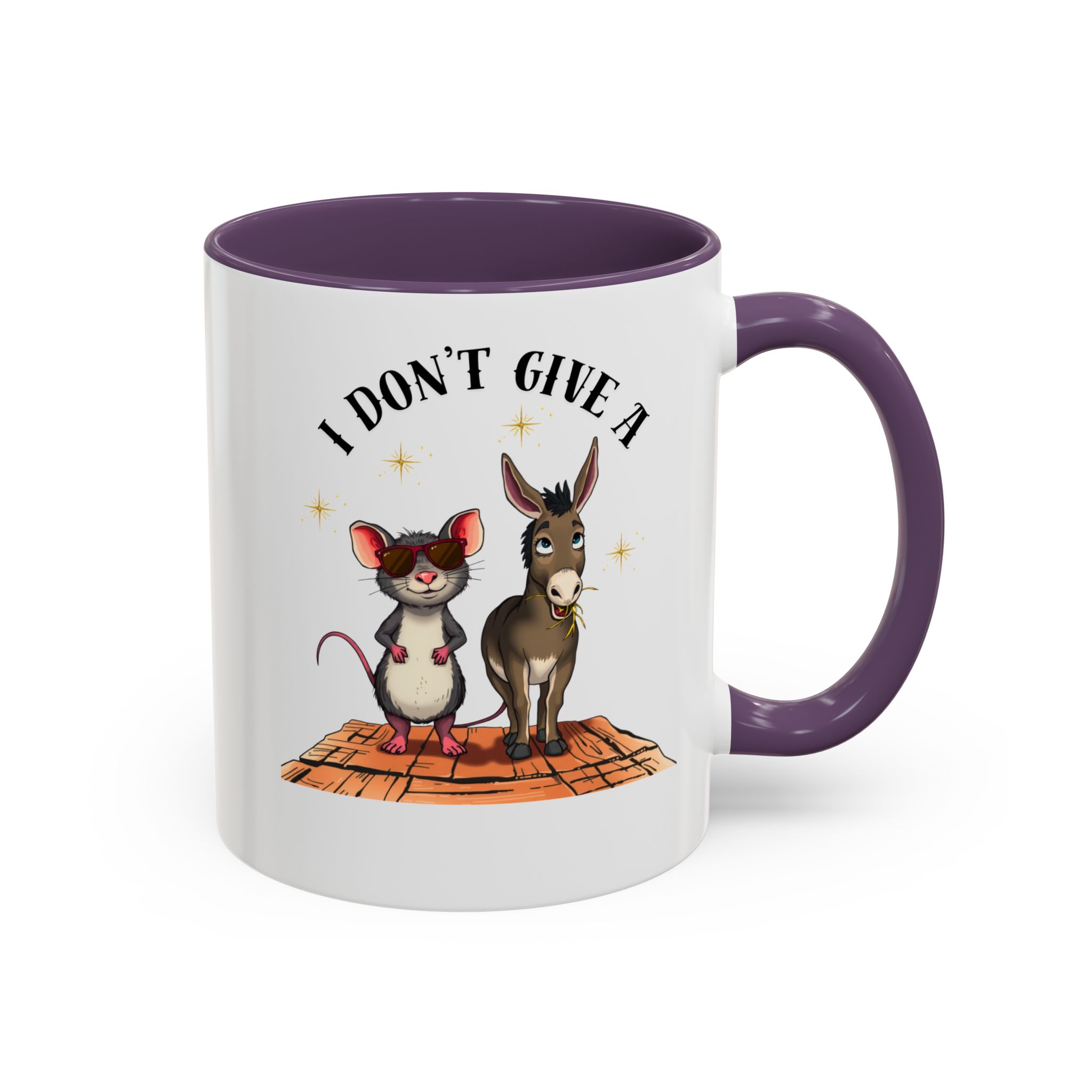Funny Animal Mug - I Don't Give a Rat's Ass - Image 25