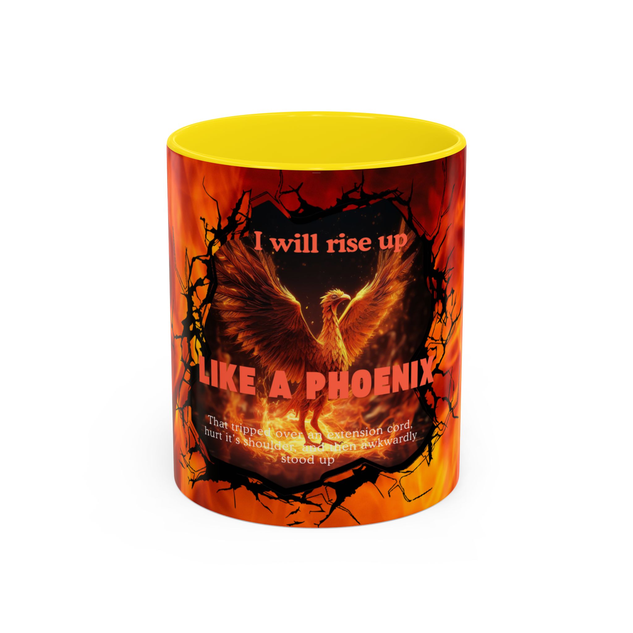 Phoenix Rising Coffee Mug - Motivational Gift for Home, Office, Inspirational Decor, Fire Element, Empowerment Quotes - Image 46