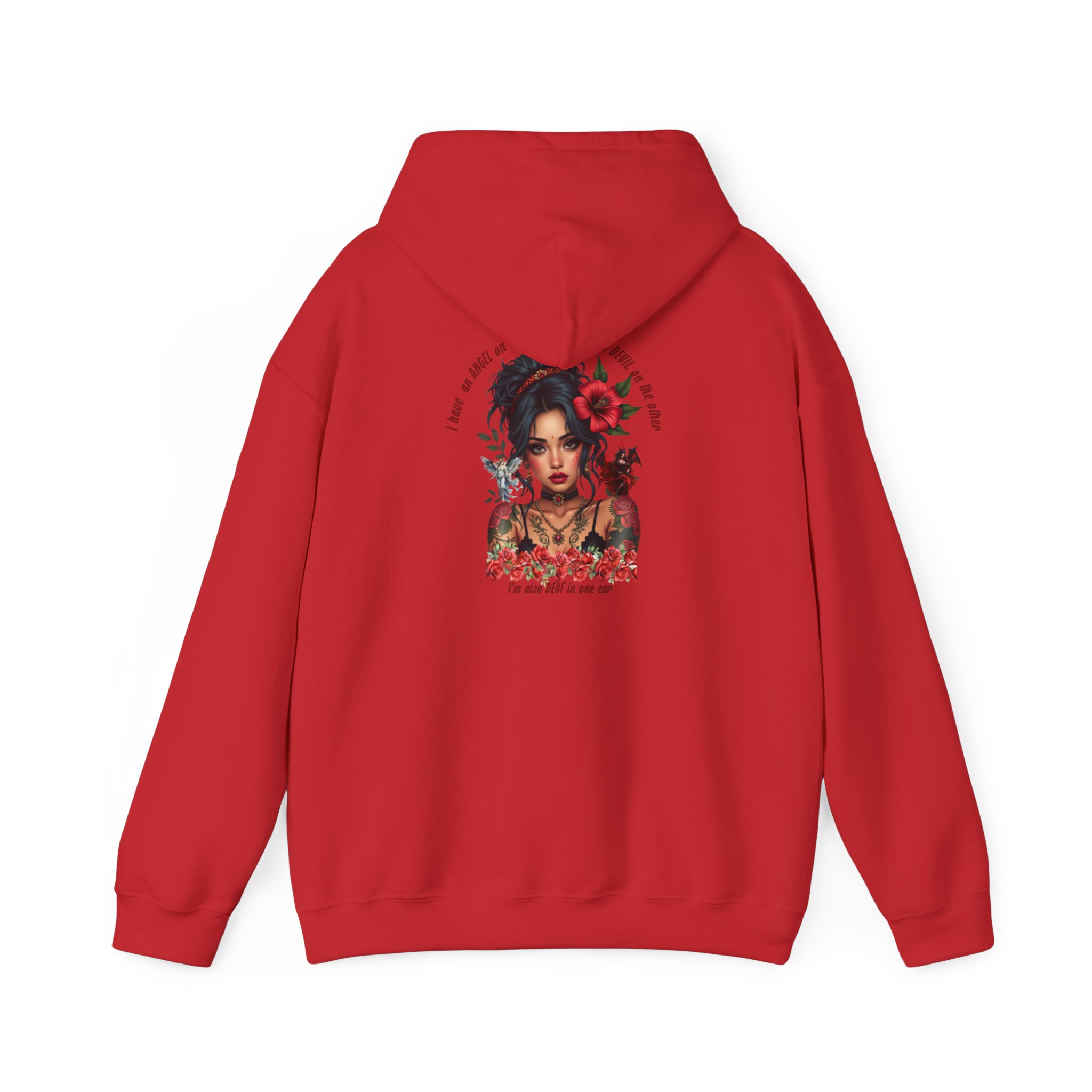 Bohemian Tattoo-Inspired Hoodie, Cozy Sweatshirt for Art Lovers, Casual Fall Outfit, Perfect Gift for Her, Unique Streetwear - Image 42