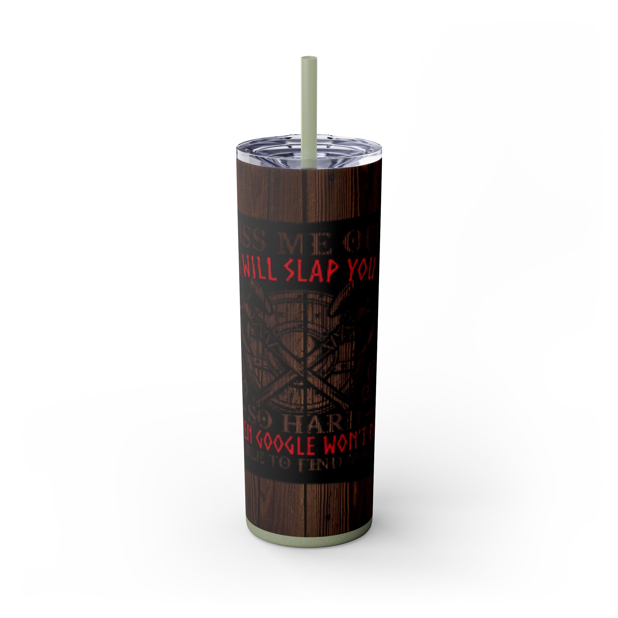 Funny Skinny Tumbler, 20oz | Quirky Drinkware for Coffee Lovers, Gifts for Friends, Funny Kitchen Accessories, Humor for Home - Image 13