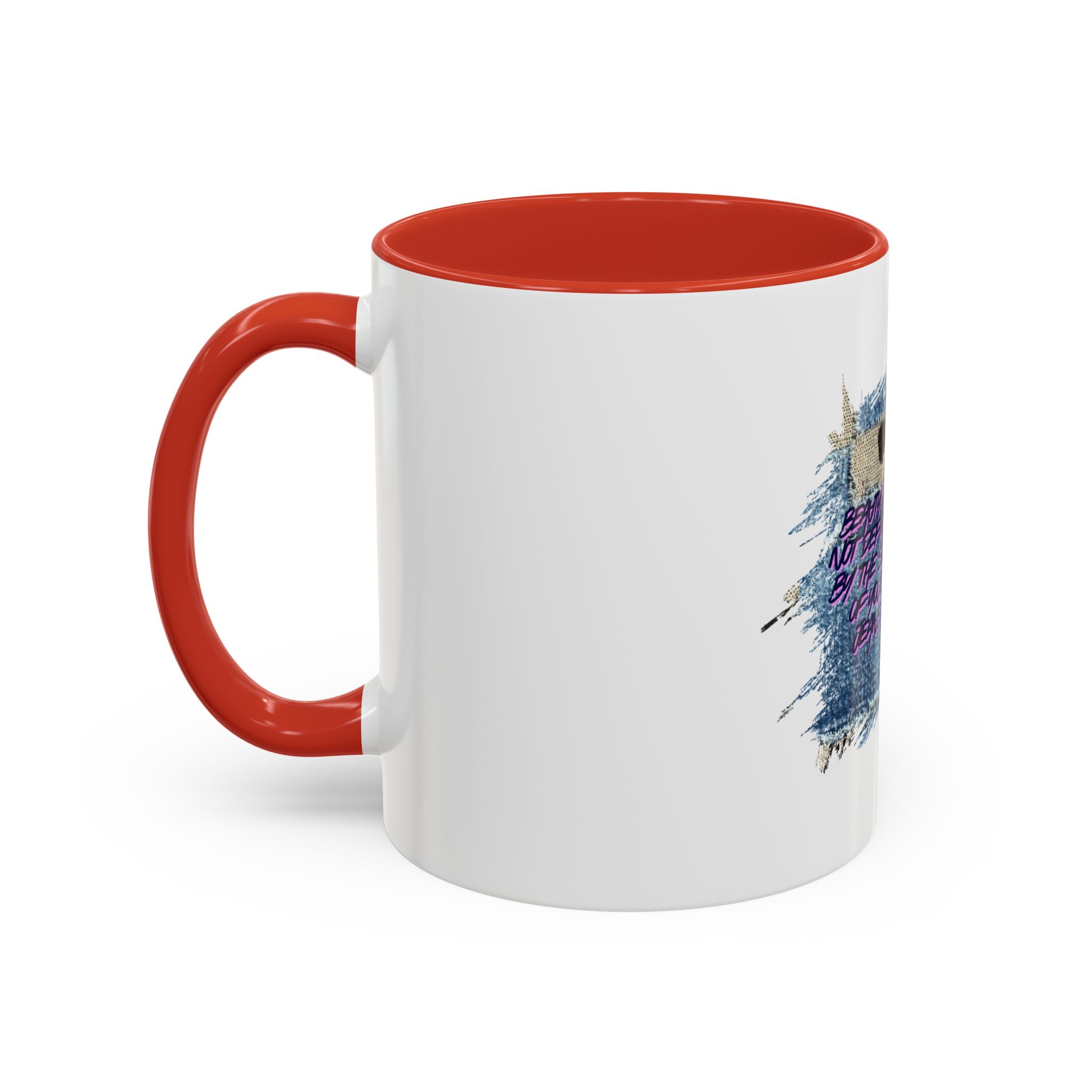 Vintage Pin-Up Coffee Mug — "Beauty is Not Defined by the Size of Your Jeans" Accent Mug - Image 15