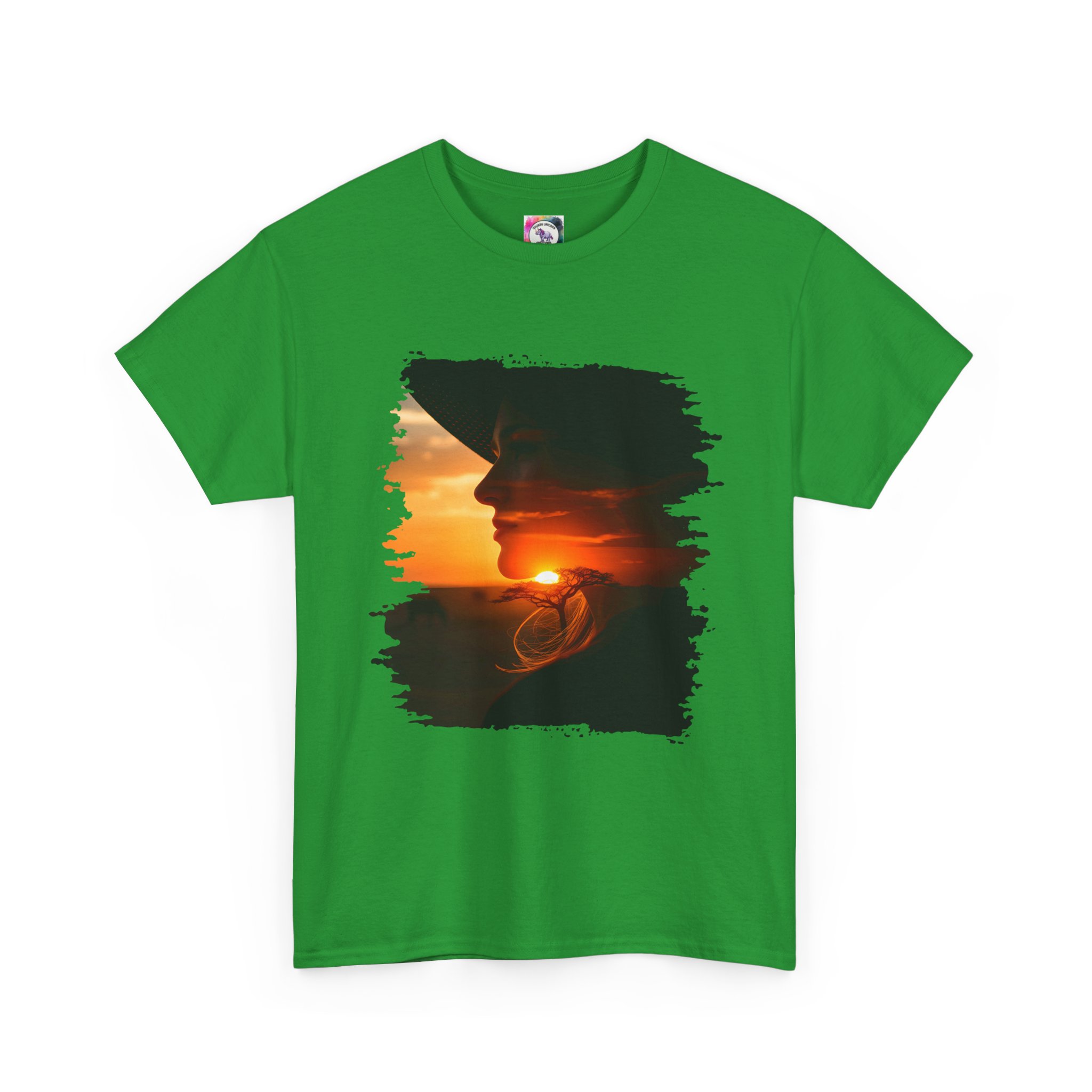 Sunset Savannah Silhouette T-Shirt - Image 31