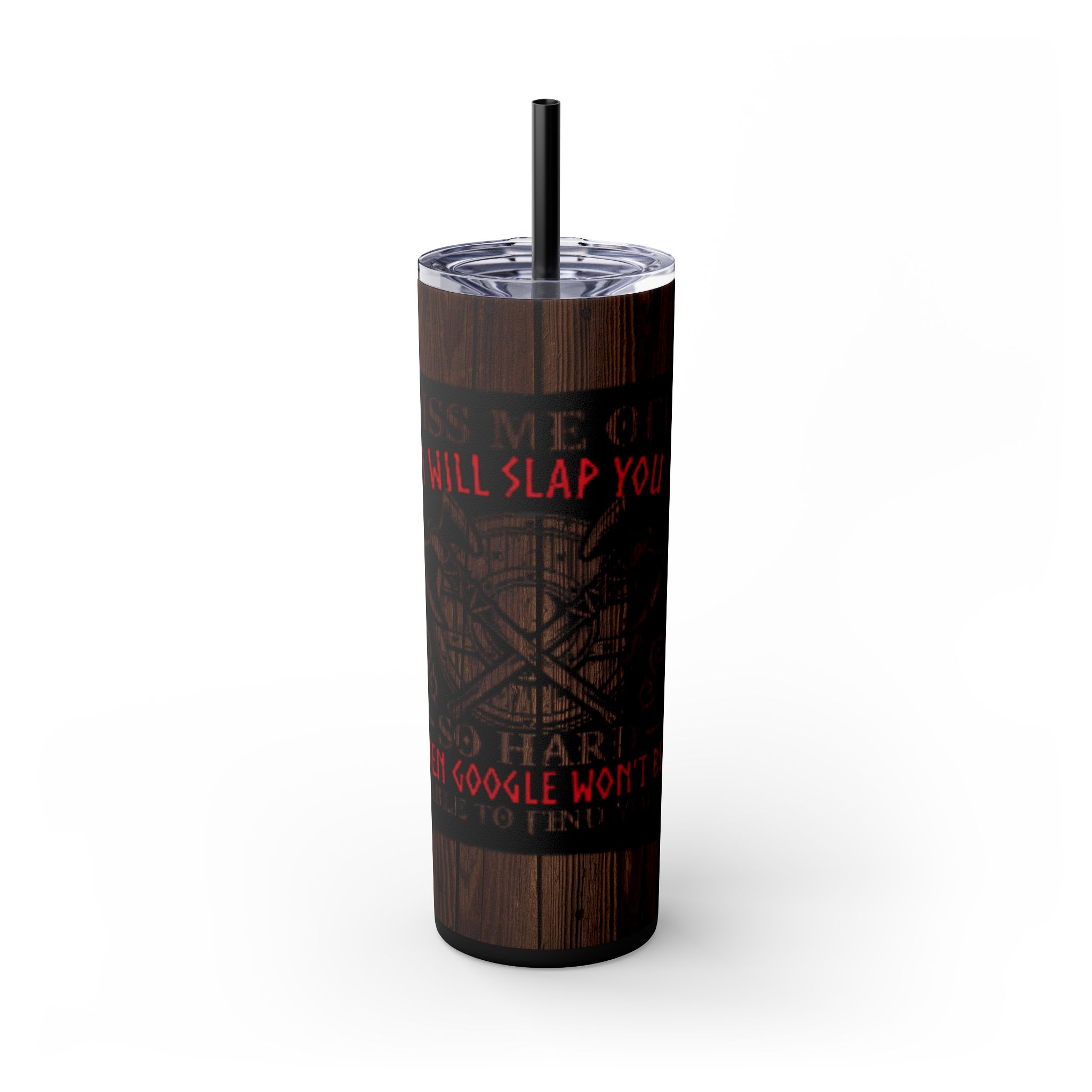 Funny Skinny Tumbler, 20oz | Quirky Drinkware for Coffee Lovers, Gifts for Friends, Funny Kitchen Accessories, Humor for Home - Image 10