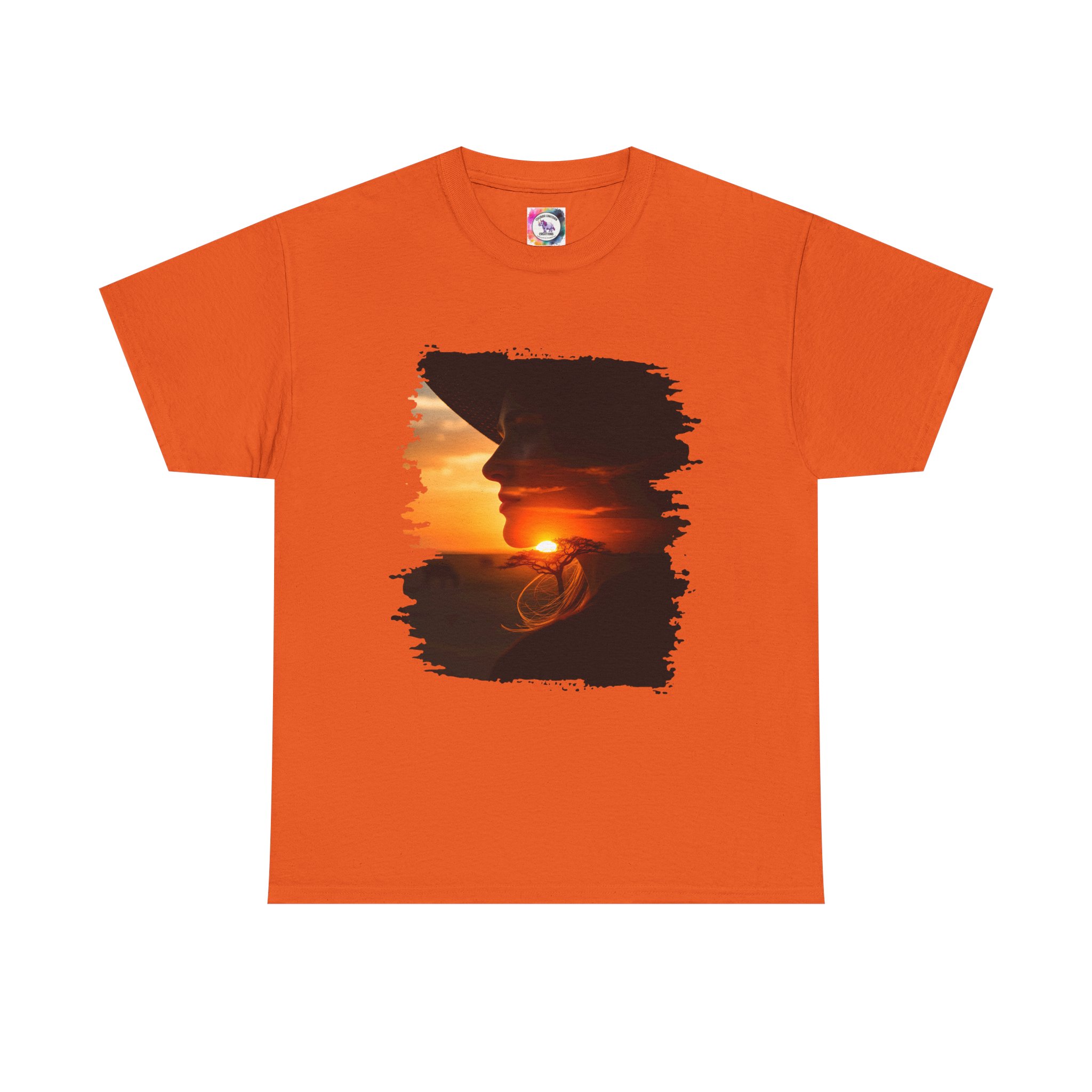 Sunset Savannah Silhouette T-Shirt - Image 25