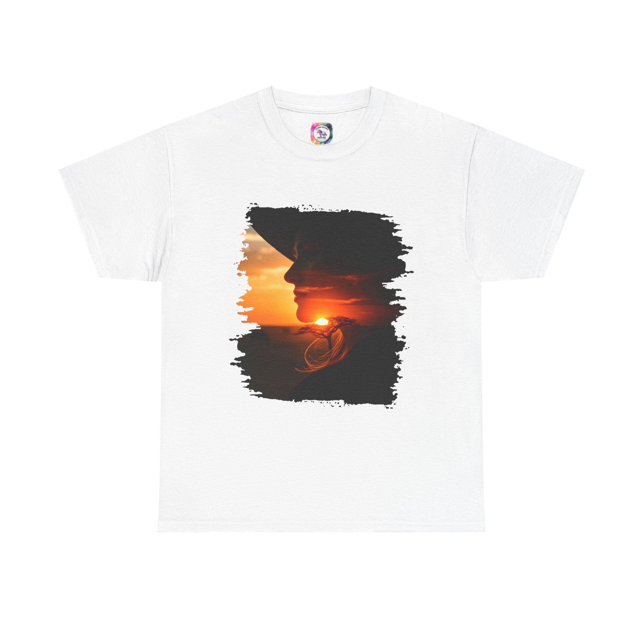 Sunset Savannah Silhouette T-Shirt