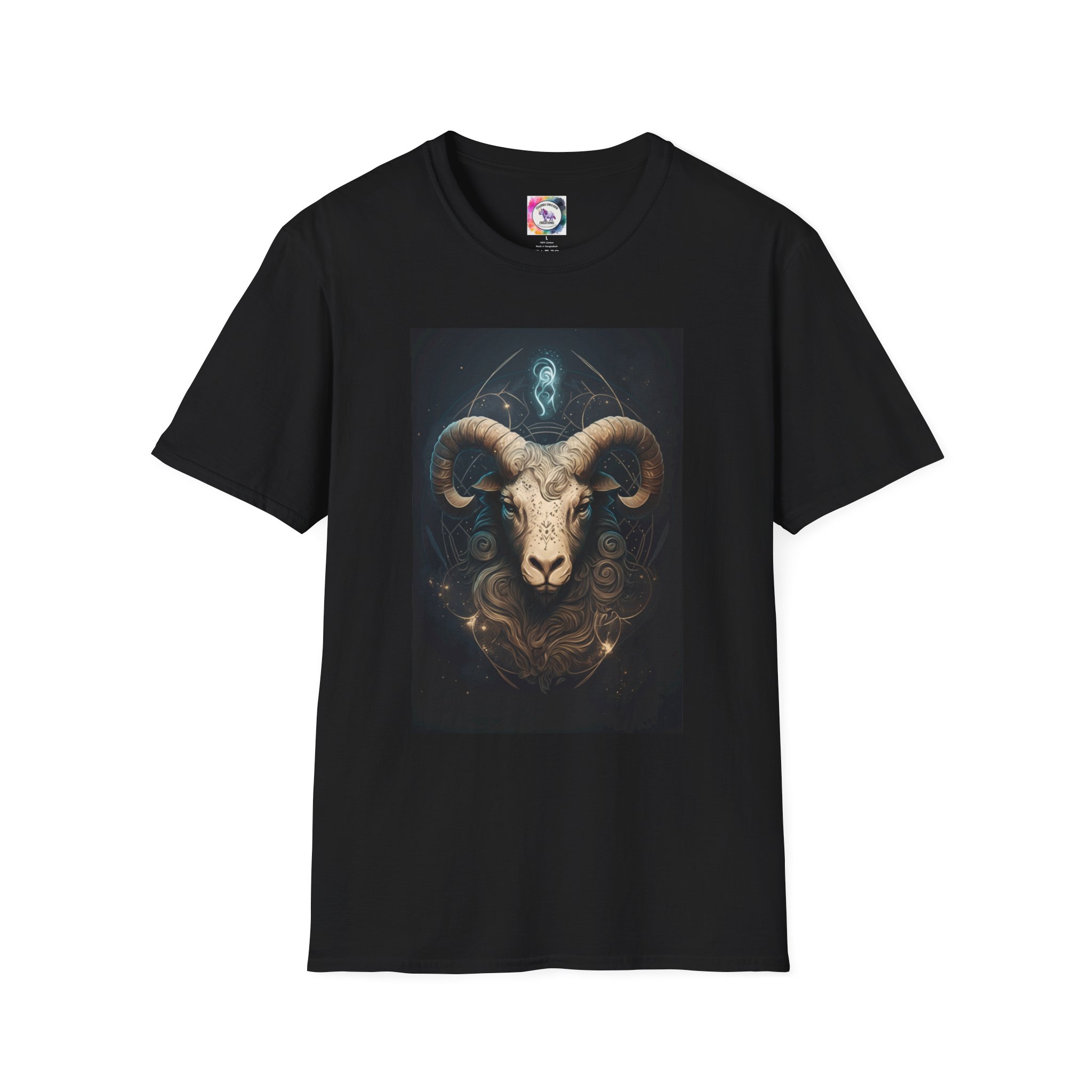 Aries Ram Graphic T-Shirt — Zodiac Sign Tee for Aries Fans - Image 10