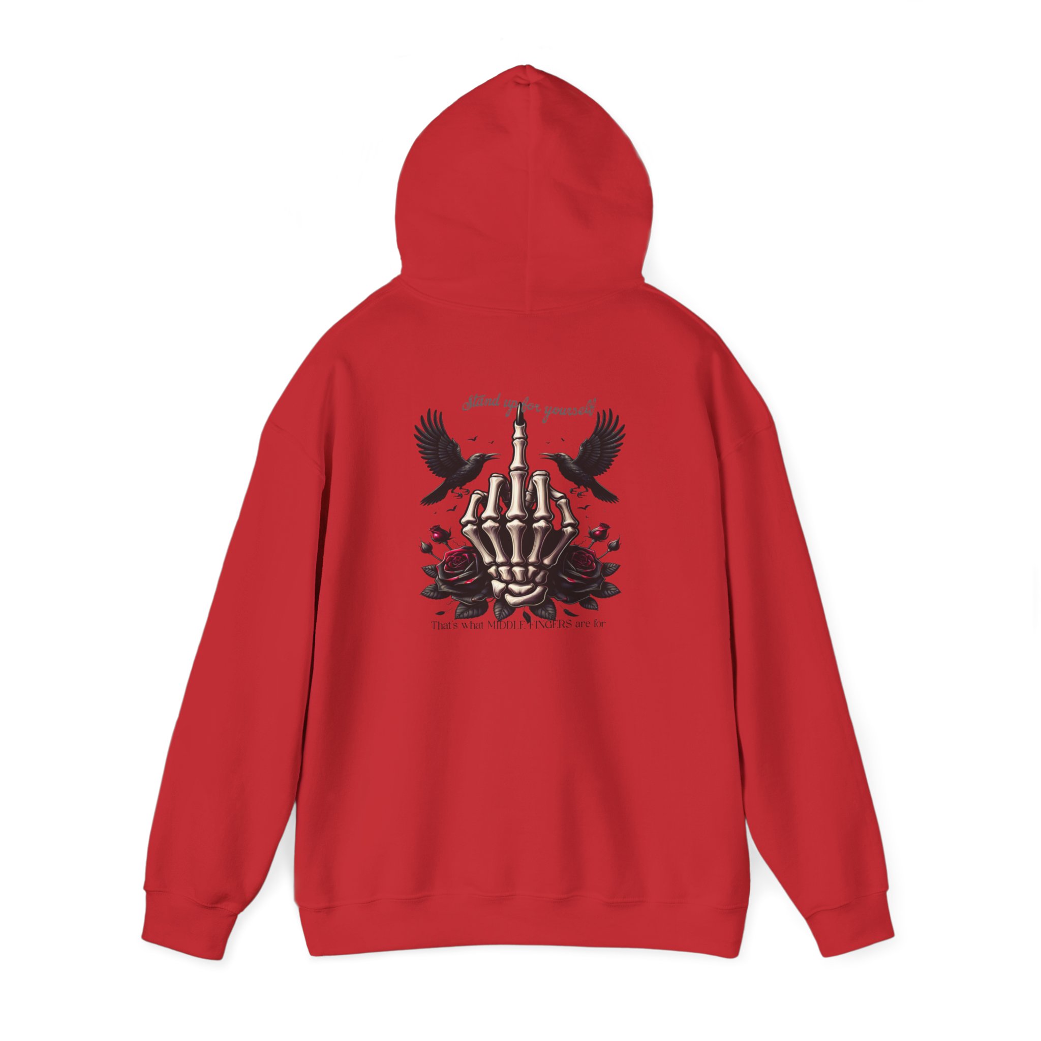 Gothic Skeleton Hoodie, Unisex Heavy Blend™ Sweatshirt for Halloween, Casual Wear, Gothic Fashion, Unique Gift, Streetwear - Image 21