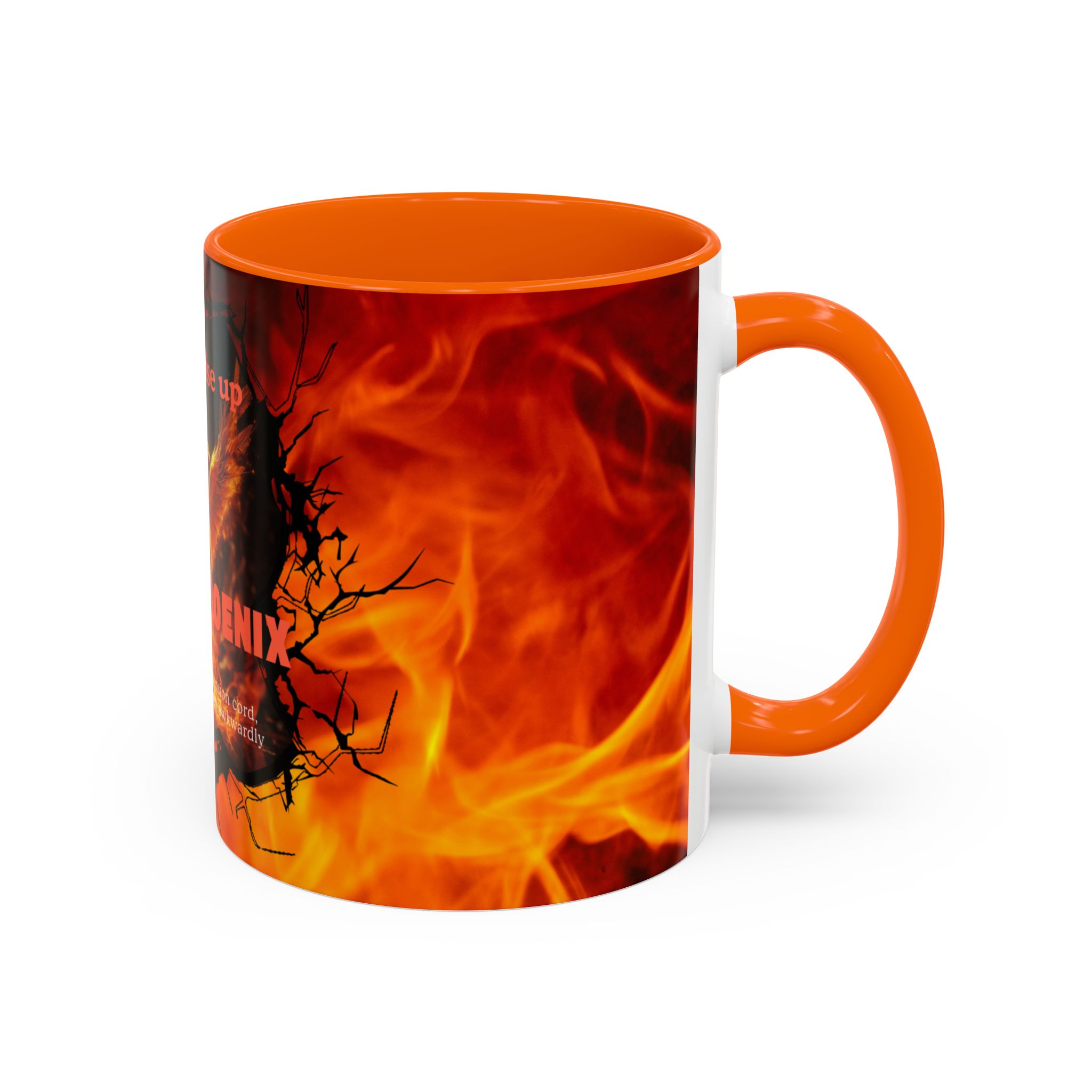 Phoenix Rising Coffee Mug - Motivational Gift for Home, Office, Inspirational Decor, Fire Element, Empowerment Quotes - Image 43