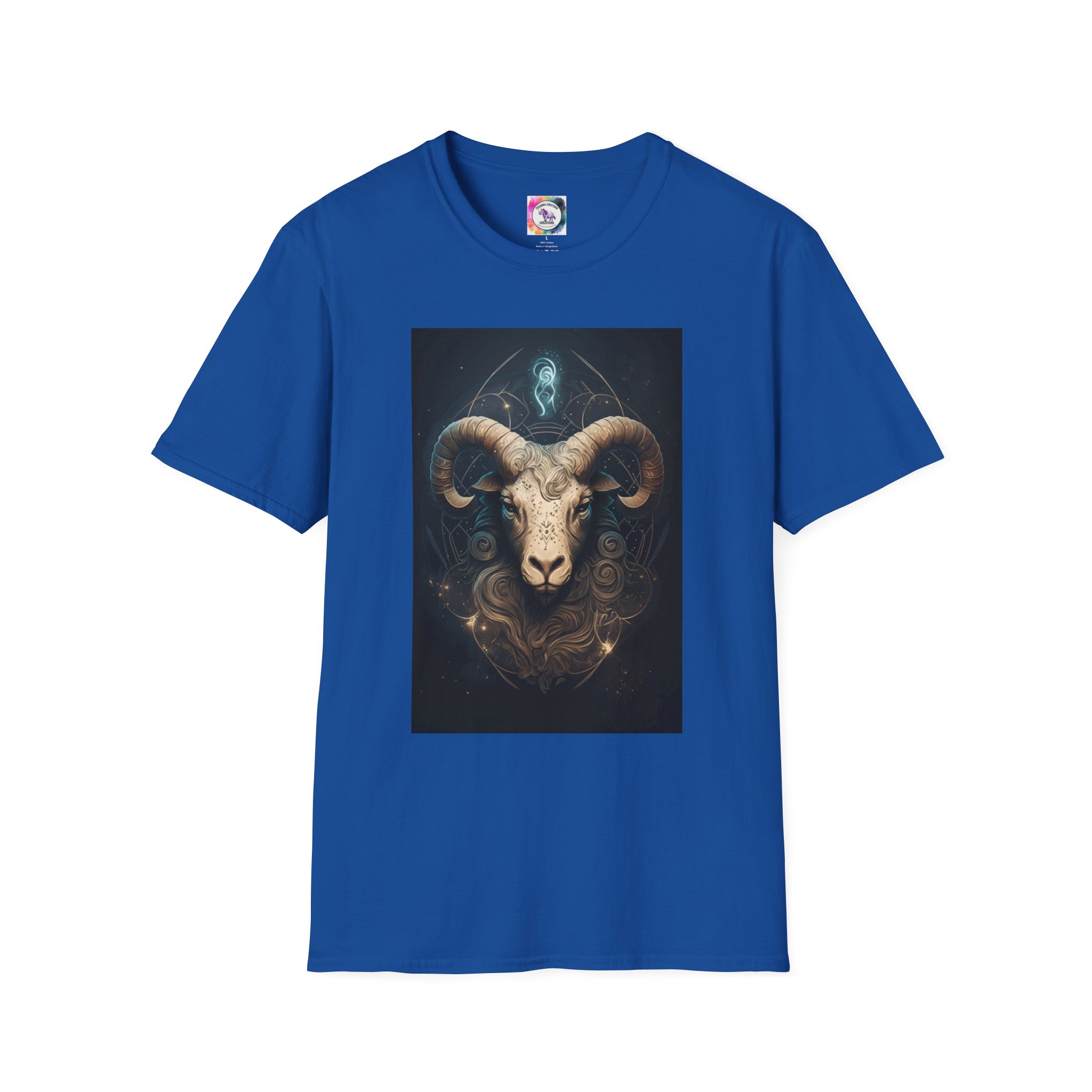 Aries Ram Graphic T-Shirt — Zodiac Sign Tee for Aries Fans - Image 34