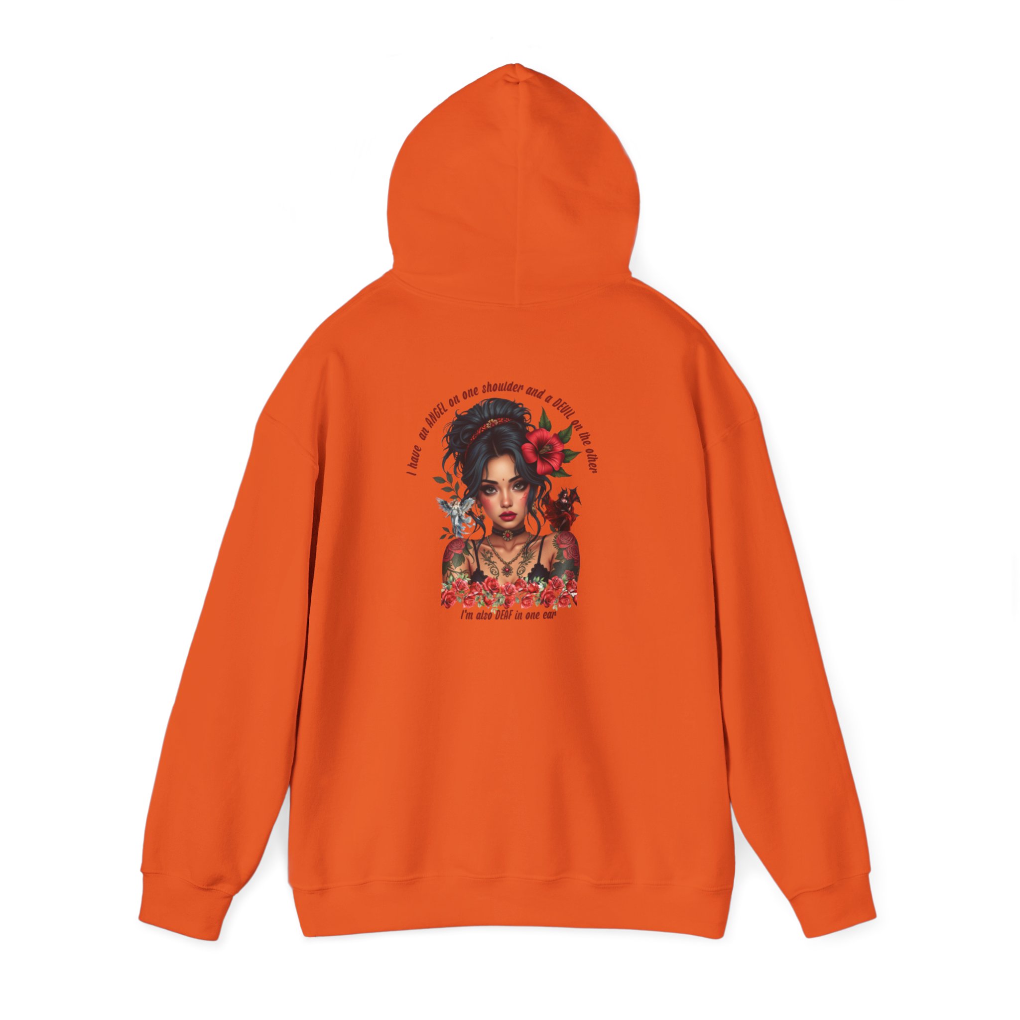 Bohemian Tattoo-Inspired Hoodie, Cozy Sweatshirt for Art Lovers, Casual Fall Outfit, Perfect Gift for Her, Unique Streetwear - Image 23