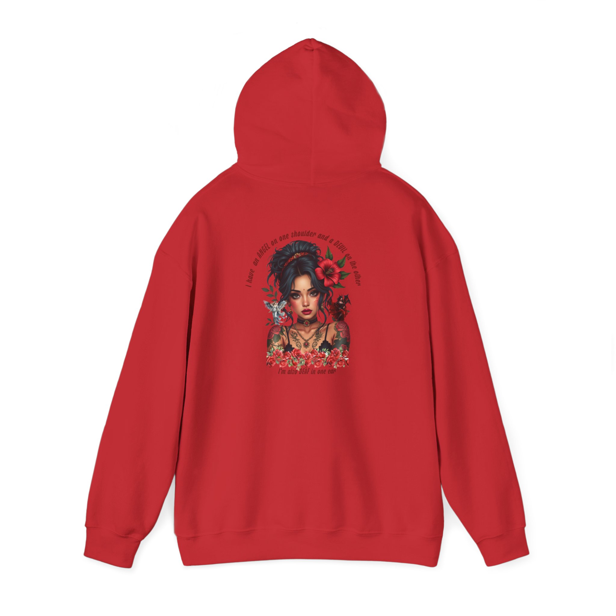 Bohemian Tattoo-Inspired Hoodie, Cozy Sweatshirt for Art Lovers, Casual Fall Outfit, Perfect Gift for Her, Unique Streetwear - Image 43
