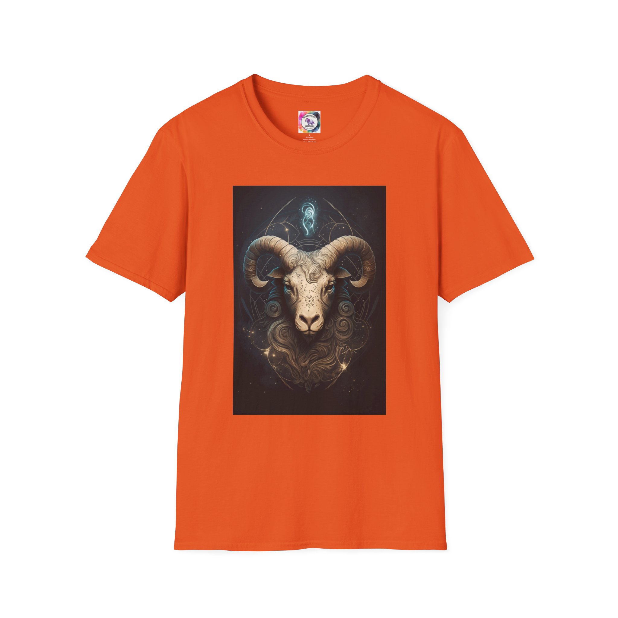 Aries Ram Graphic T-Shirt — Zodiac Sign Tee for Aries Fans - Image 26