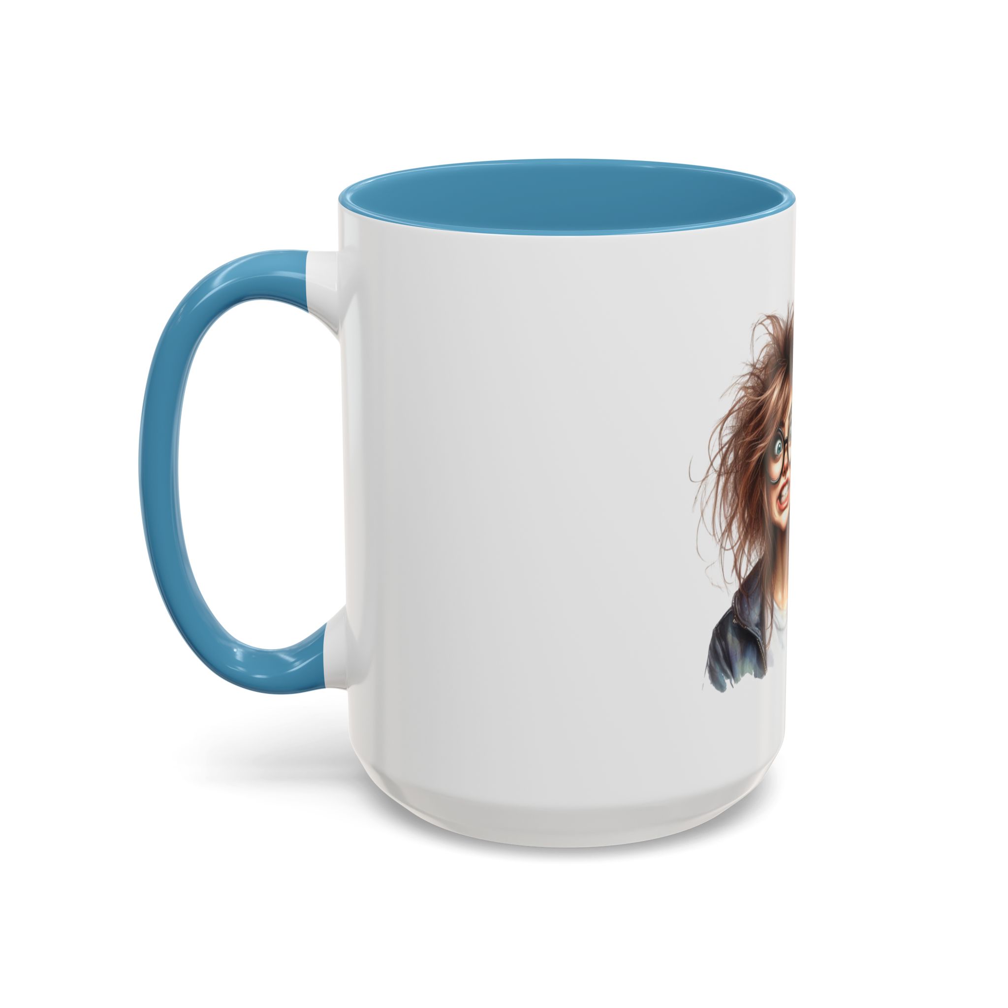Funny Stressed Girl Accent Coffee Mug — Quirky Office Gift for Coffee Lovers - Image 39