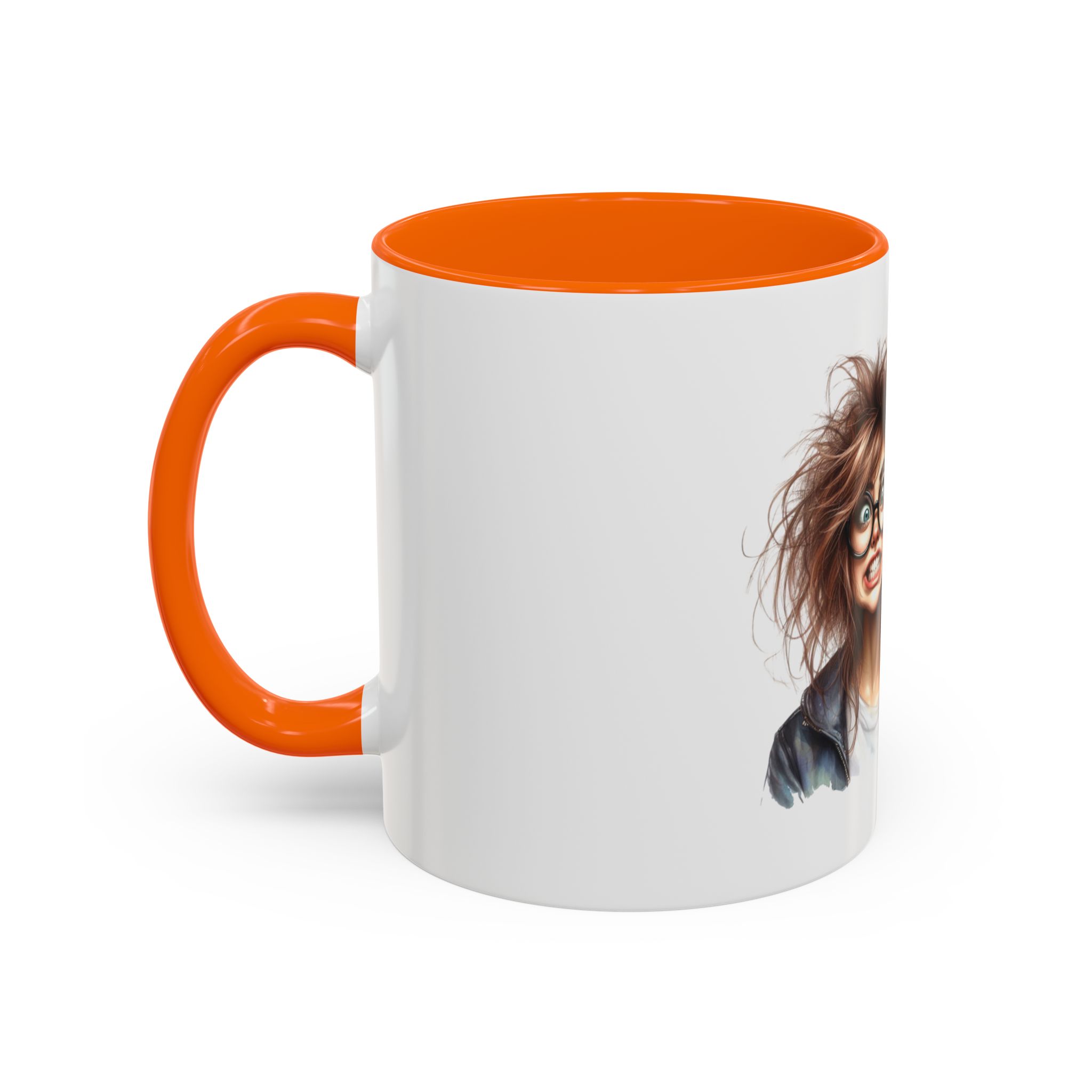 Funny Stressed Girl Accent Coffee Mug — Quirky Office Gift for Coffee Lovers - Image 43