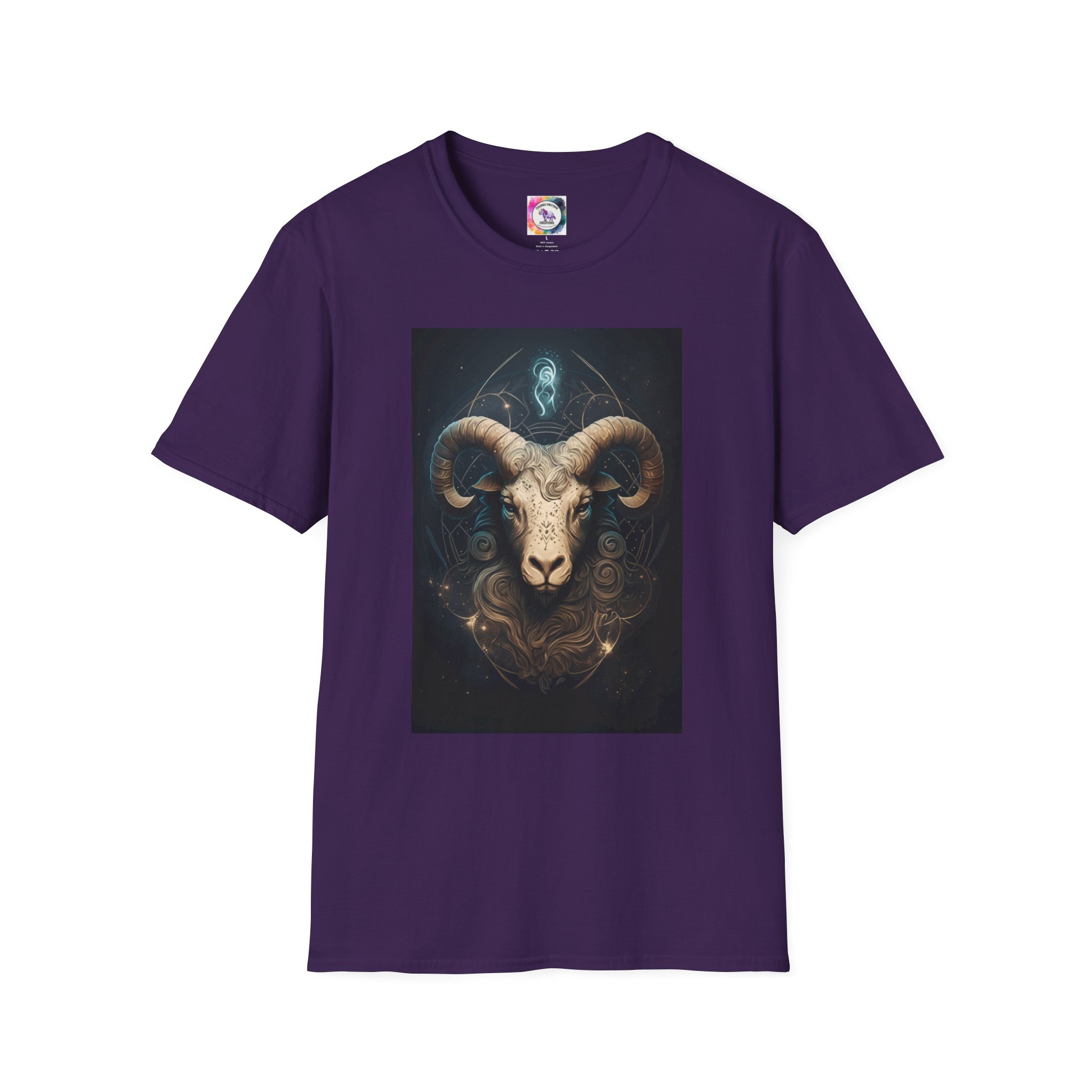 Aries Ram Graphic T-Shirt — Zodiac Sign Tee for Aries Fans - Image 38