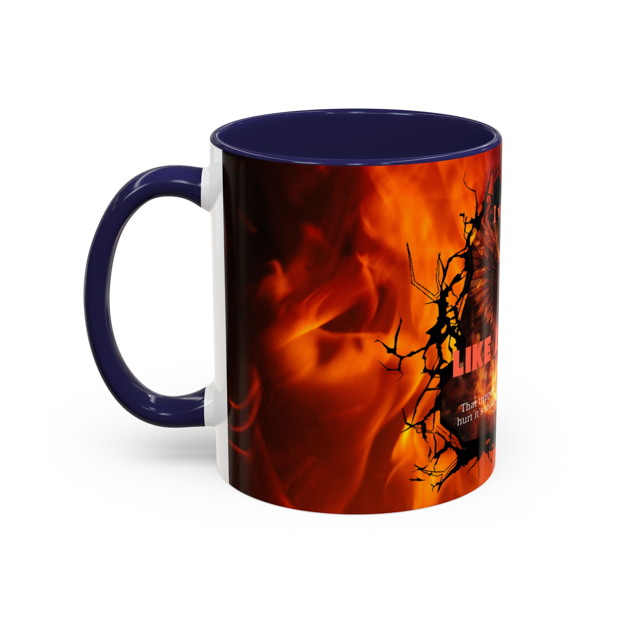 Phoenix Rising Coffee Mug - Motivational Gift for Home, Office, Inspirational Decor, Fire Element, Empowerment Quotes - Image 8