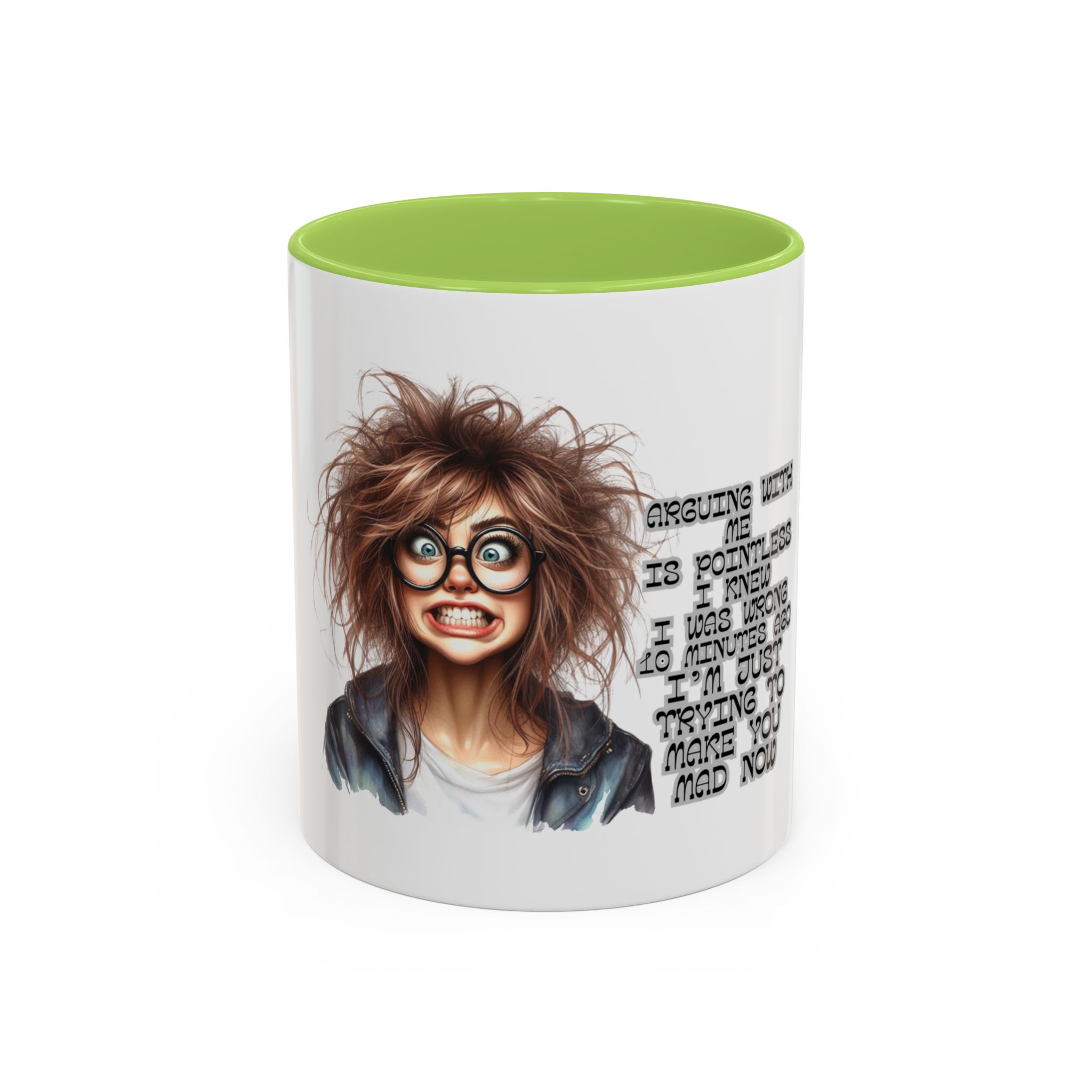 Funny Stressed Girl Accent Coffee Mug — Quirky Office Gift for Coffee Lovers - Image 57